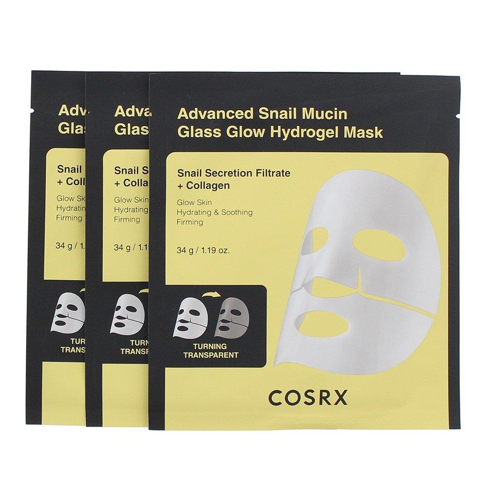 None - COSRX - Advanced Snail Mucin Glass Glow FaceMask 34g - 2