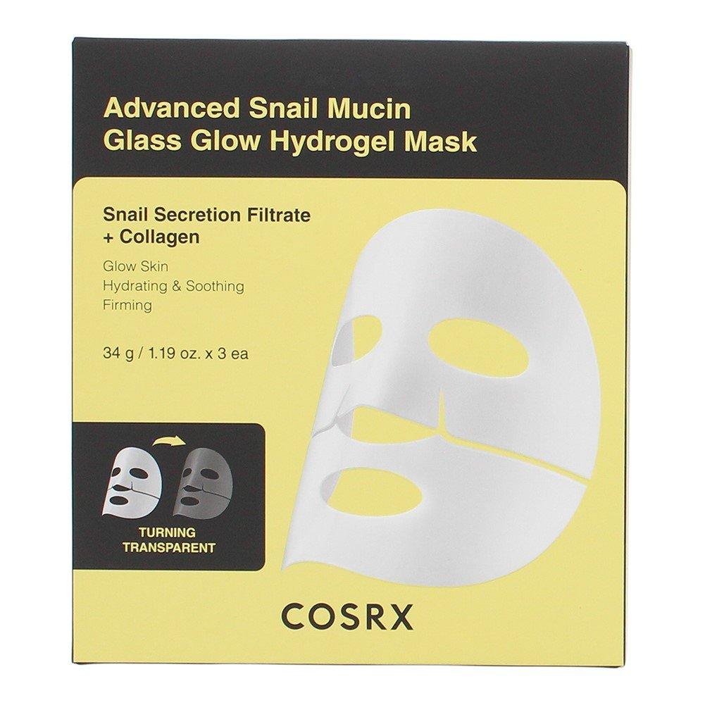 None - COSRX - Advanced Snail Mucin Glass Glow FaceMask 34g - 3