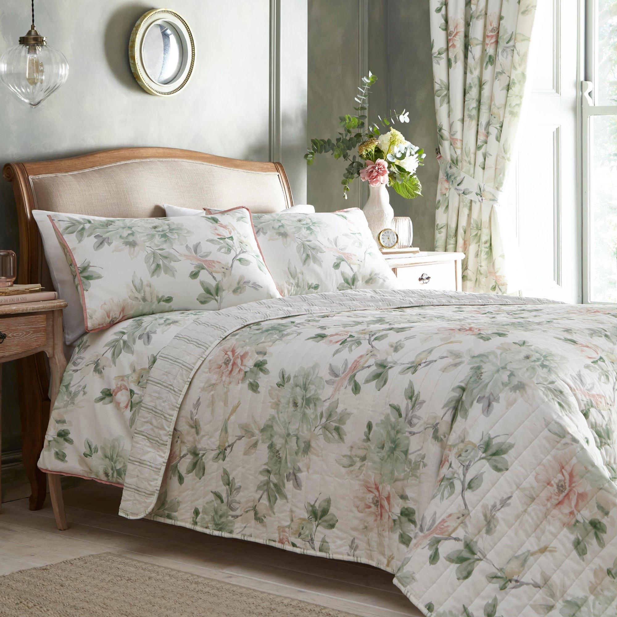 Green - Appletree - Campion 100% Cotton Duvet Cover Set - 5