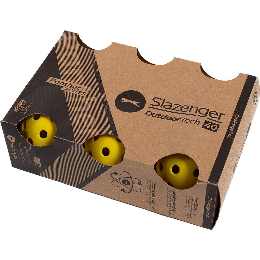 Neutral - Slazenger - Slazenger Outdoor Pickleballs (Set of 6) - 1