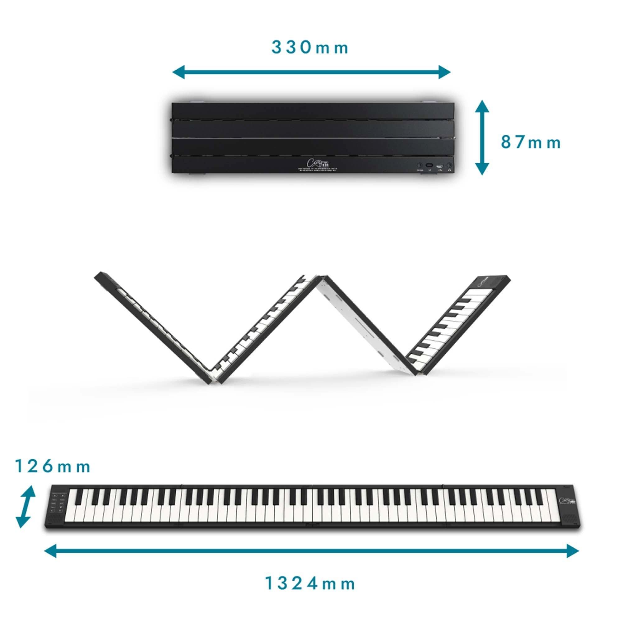 Carry-On Carry-On 88 Key Touch Sensitive Folding Piano | FRASERS