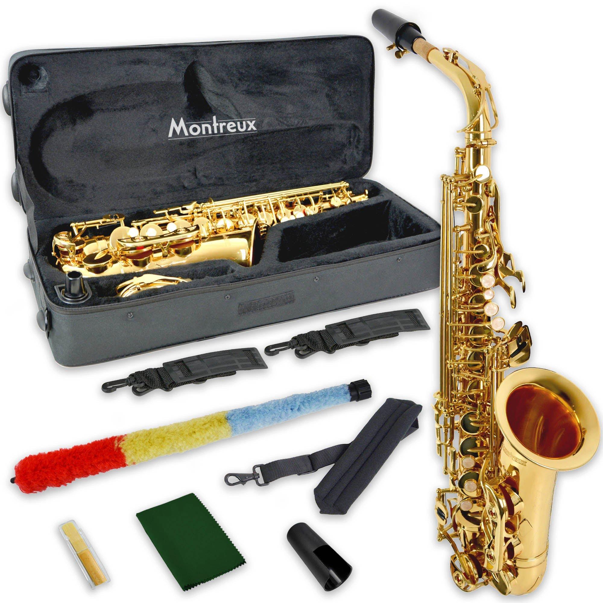 Montreux  Student Alto Saxophone - Brass - Alto