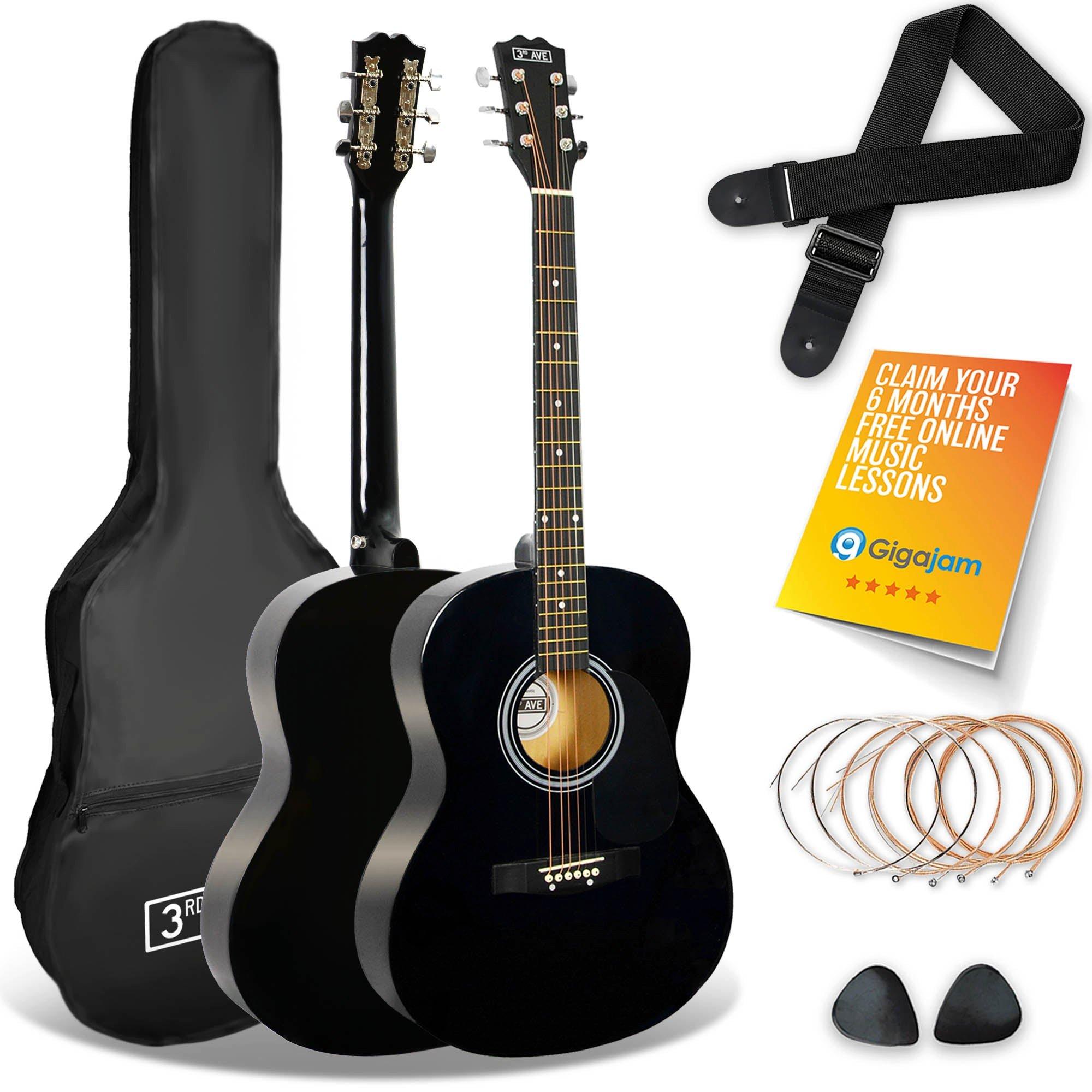 Full Size Acoustic Guitar Pack