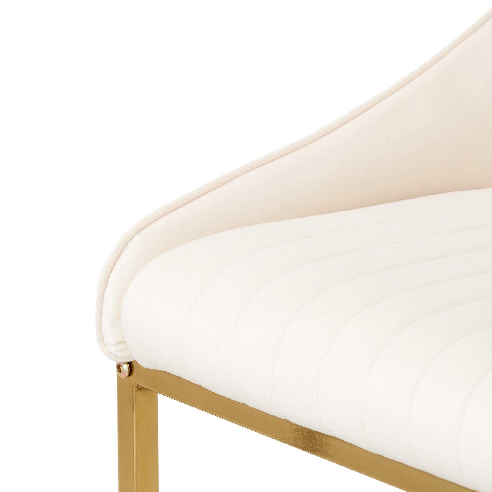 White - Kabinet UK - Set of 2 Upholstered Bar Stools - 7