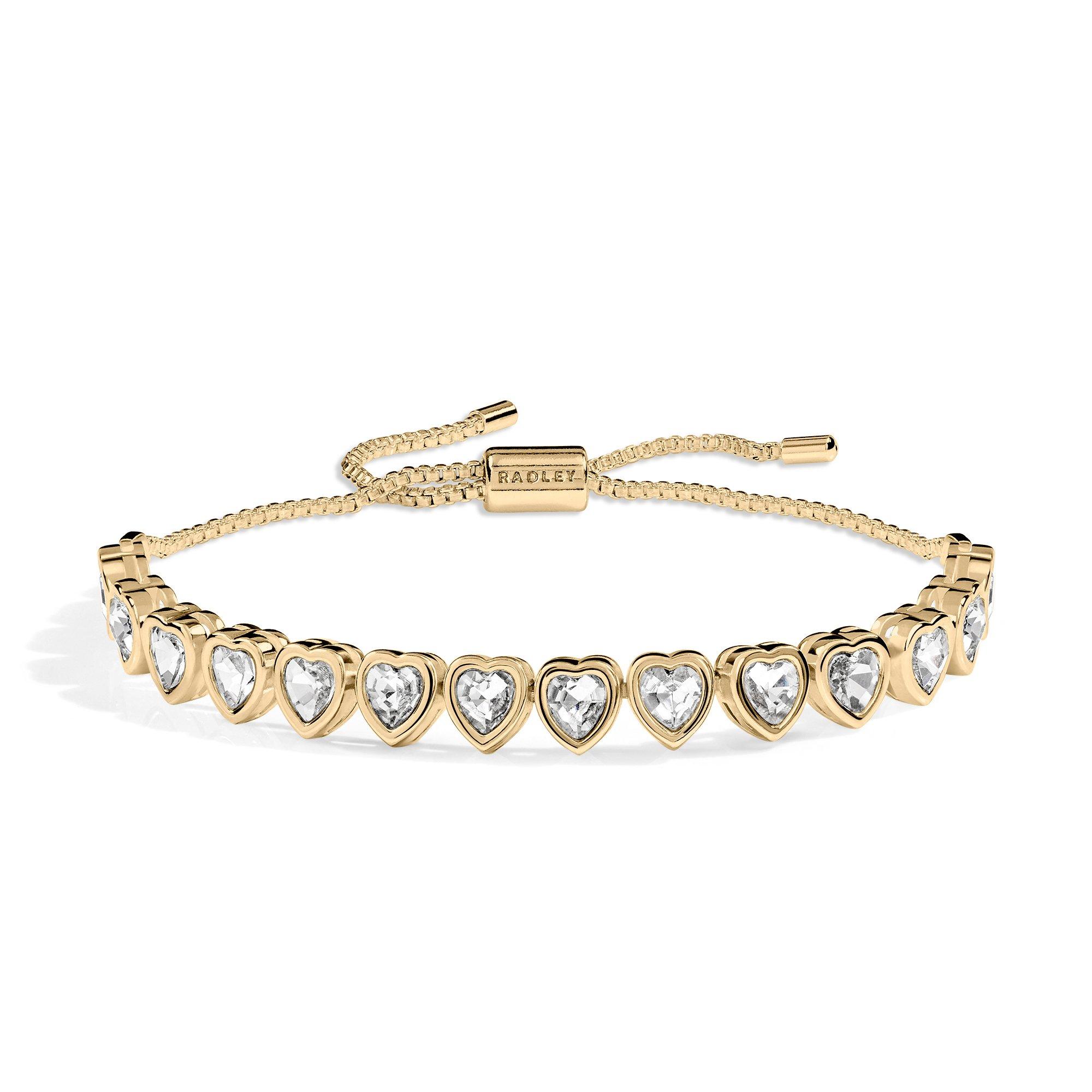 Gold - Radley - Radley 18ct Gold Plated Heart Bracelet - 1