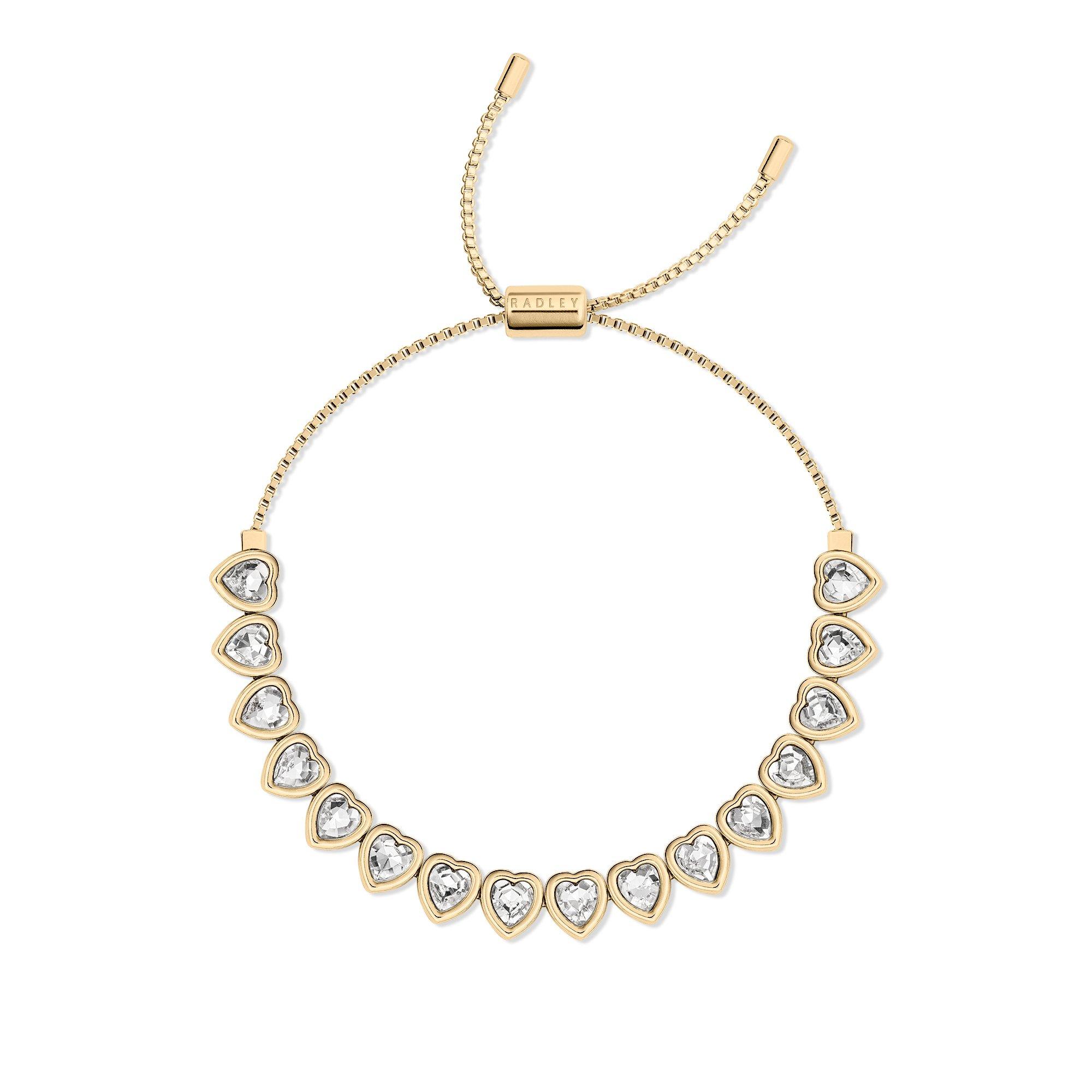 Gold - Radley - Radley 18ct Gold Plated Heart Bracelet - 3