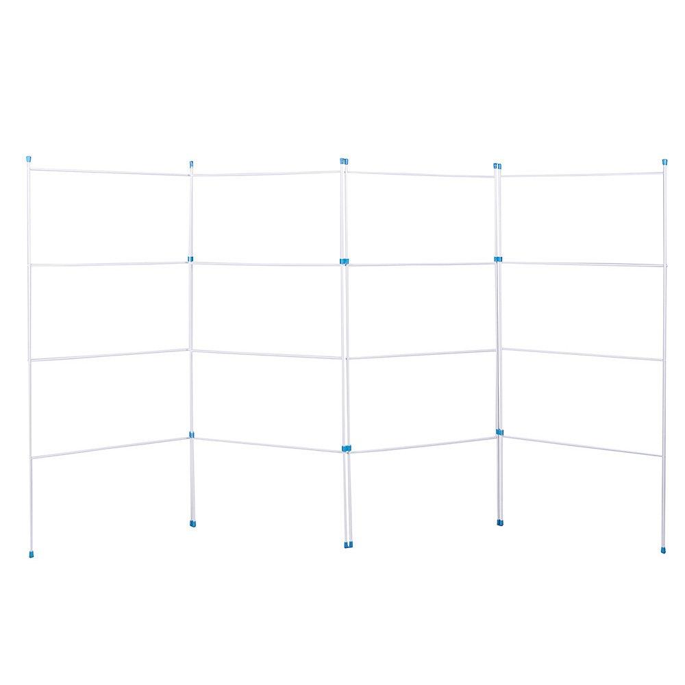 White - Lassic - Home Vida 4 Fold Airer - 1