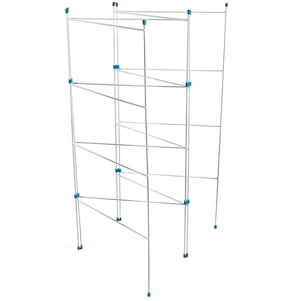 White - Lassic - Home Vida 4 Fold Airer - 2