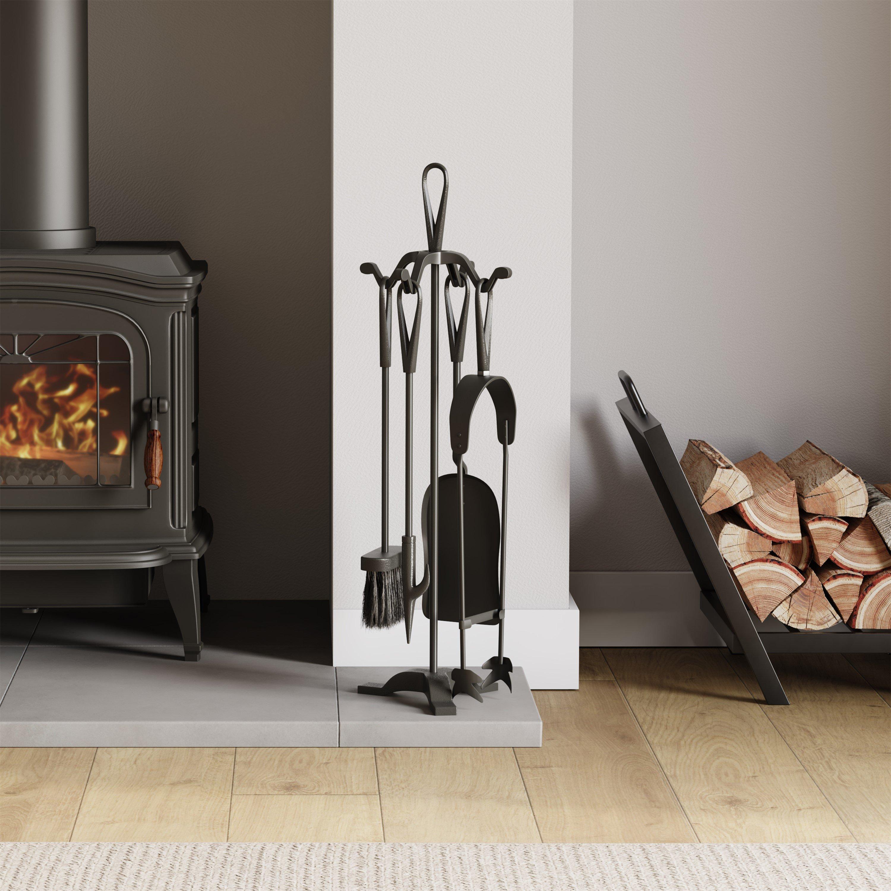 Black - Lassic - Fire Vida 5 Piece Buxton Companion Set - 3