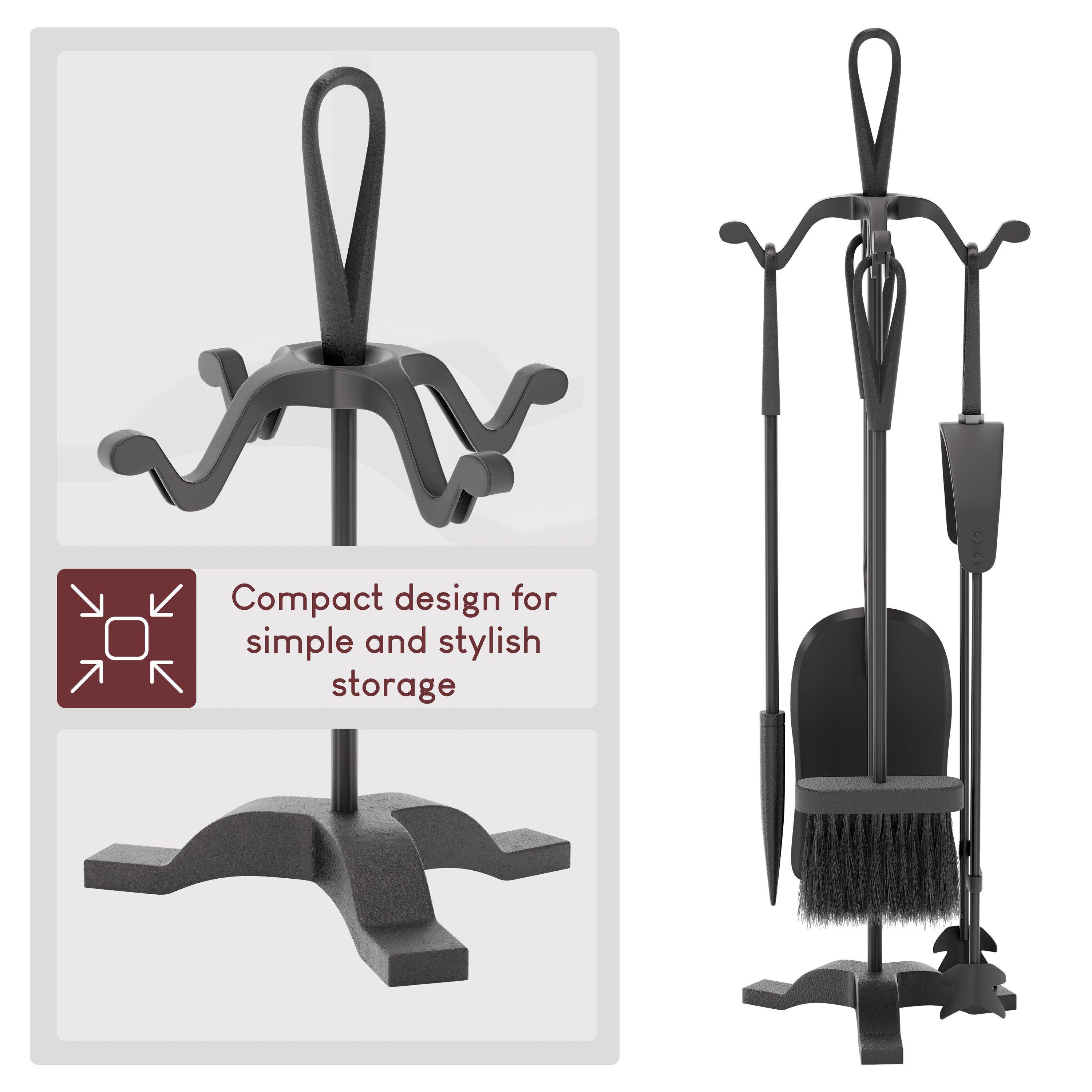 Black - Lassic - Fire Vida 5 Piece Buxton Companion Set - 6