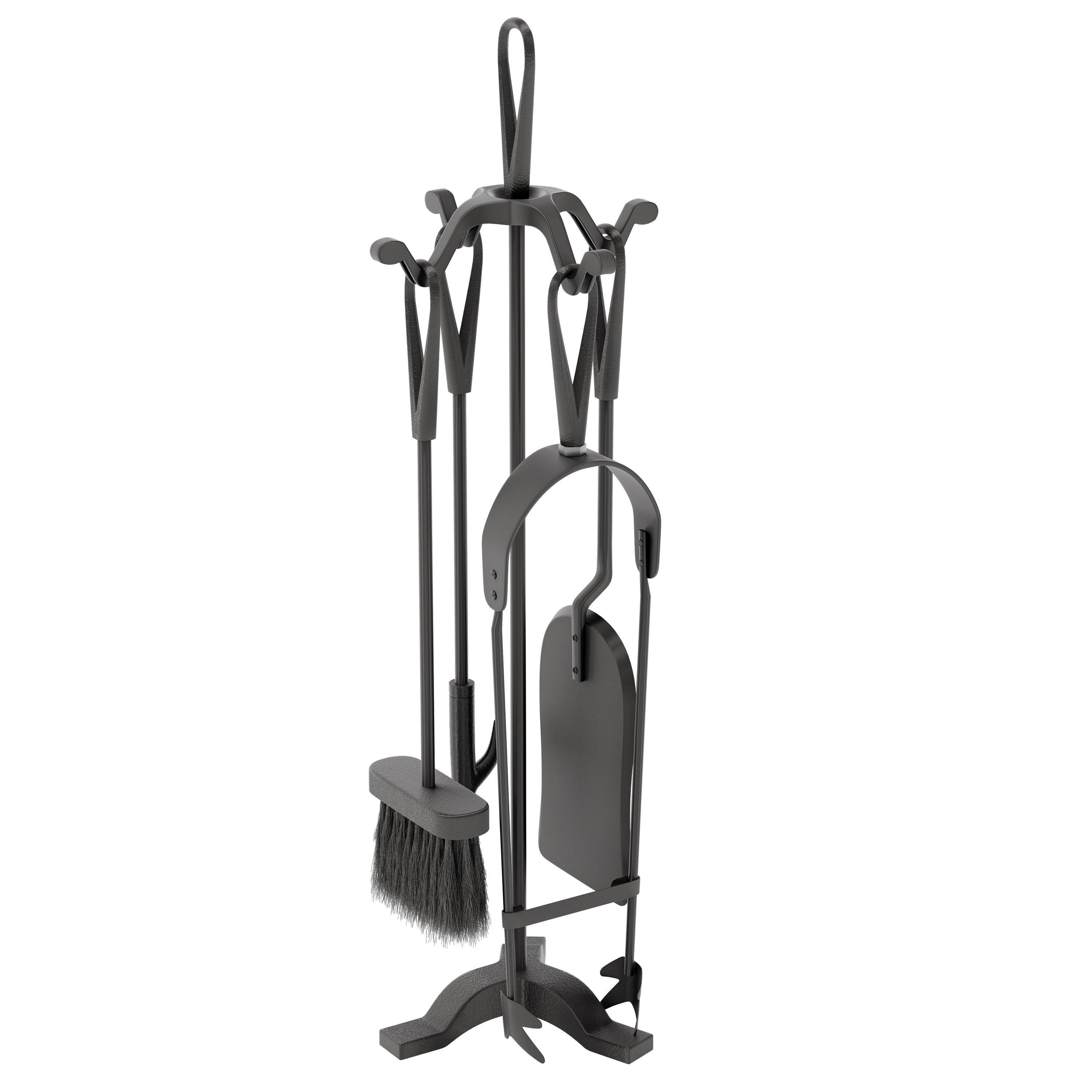 Black - Lassic - Fire Vida 5 Piece Buxton Companion Set - 8