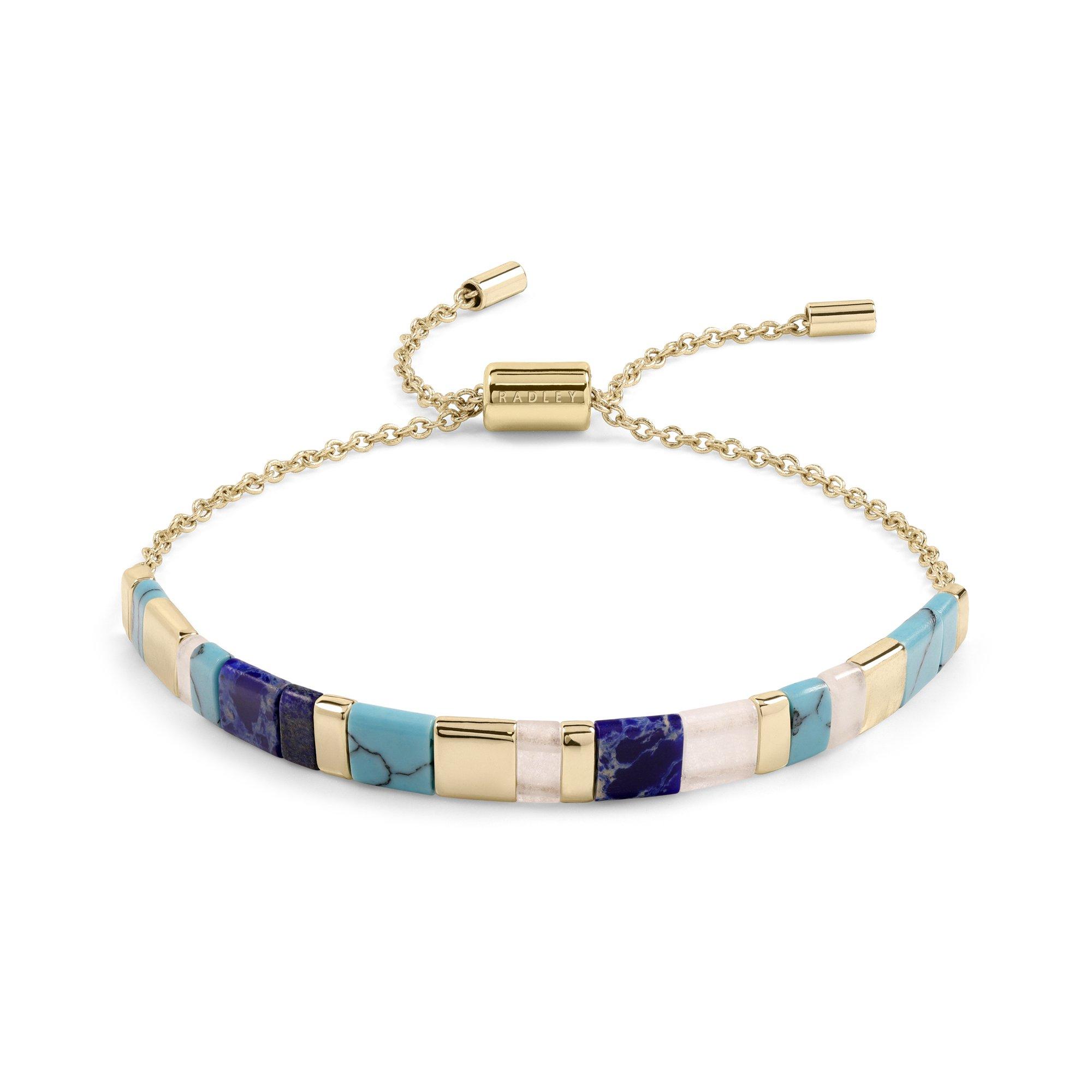 Gold - Radley - Radley 18ct Gold Plated Stone Bracelet - 1