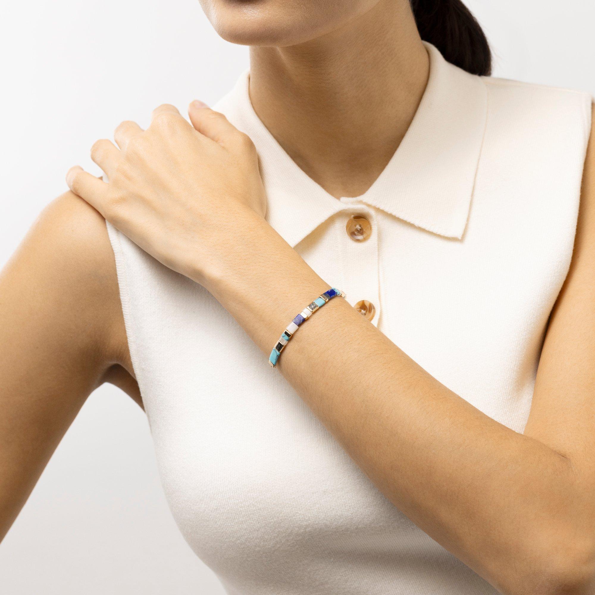 Gold - Radley - Radley 18ct Gold Plated Stone Bracelet - 3