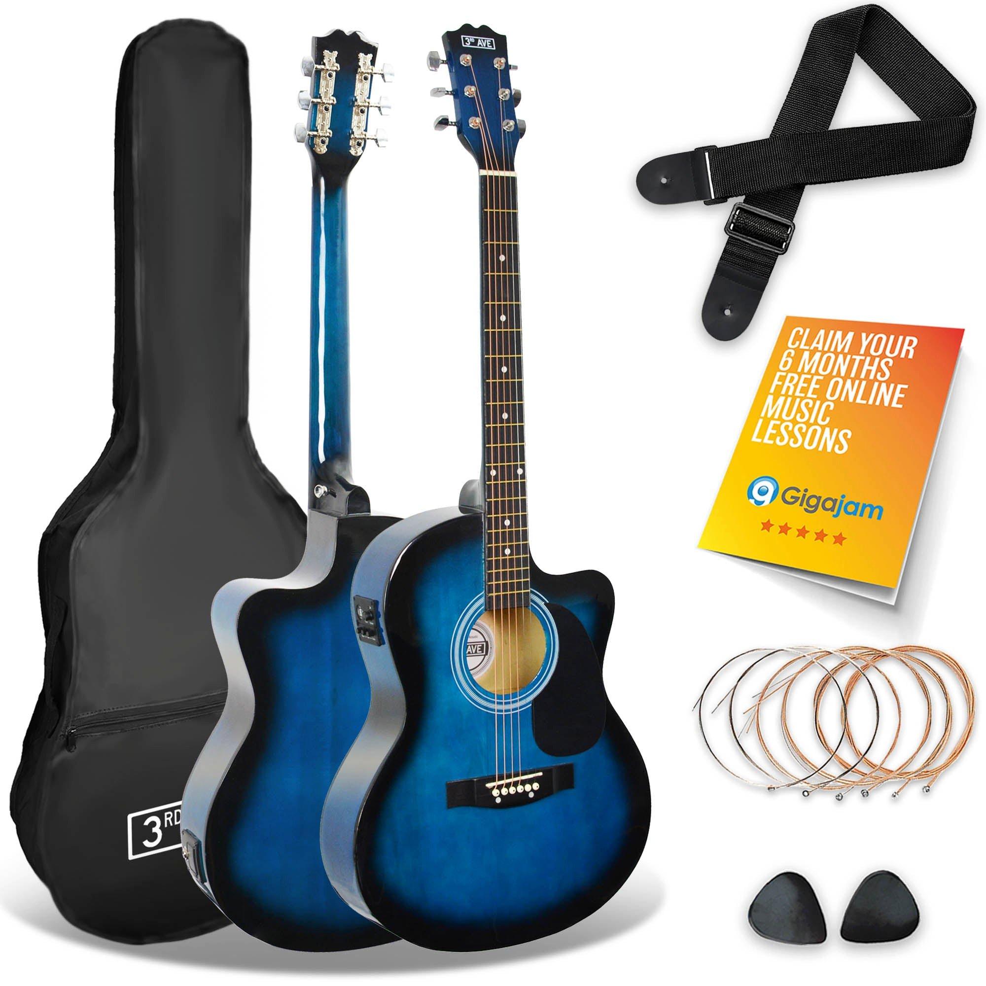 Full Size Electro Acoustic Guitar Pack