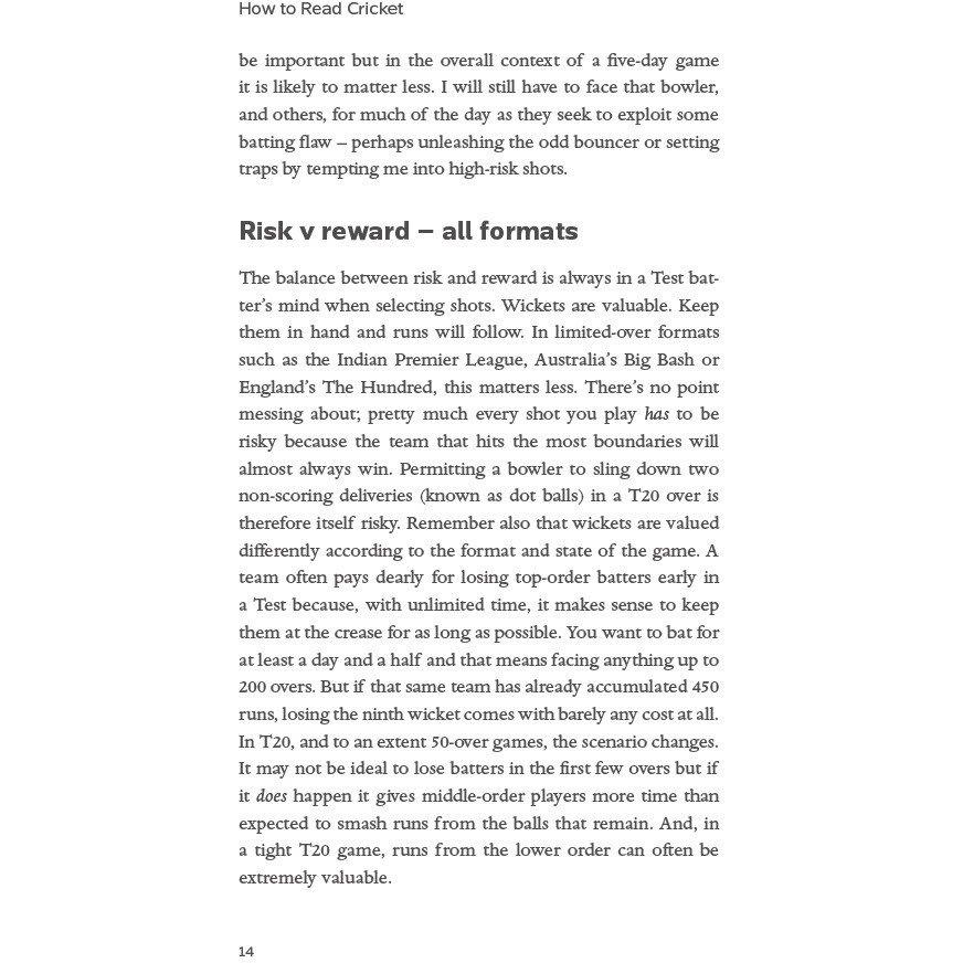 Multi - Boxer Gifts - Test Match Special: How to Read Cricket - 6