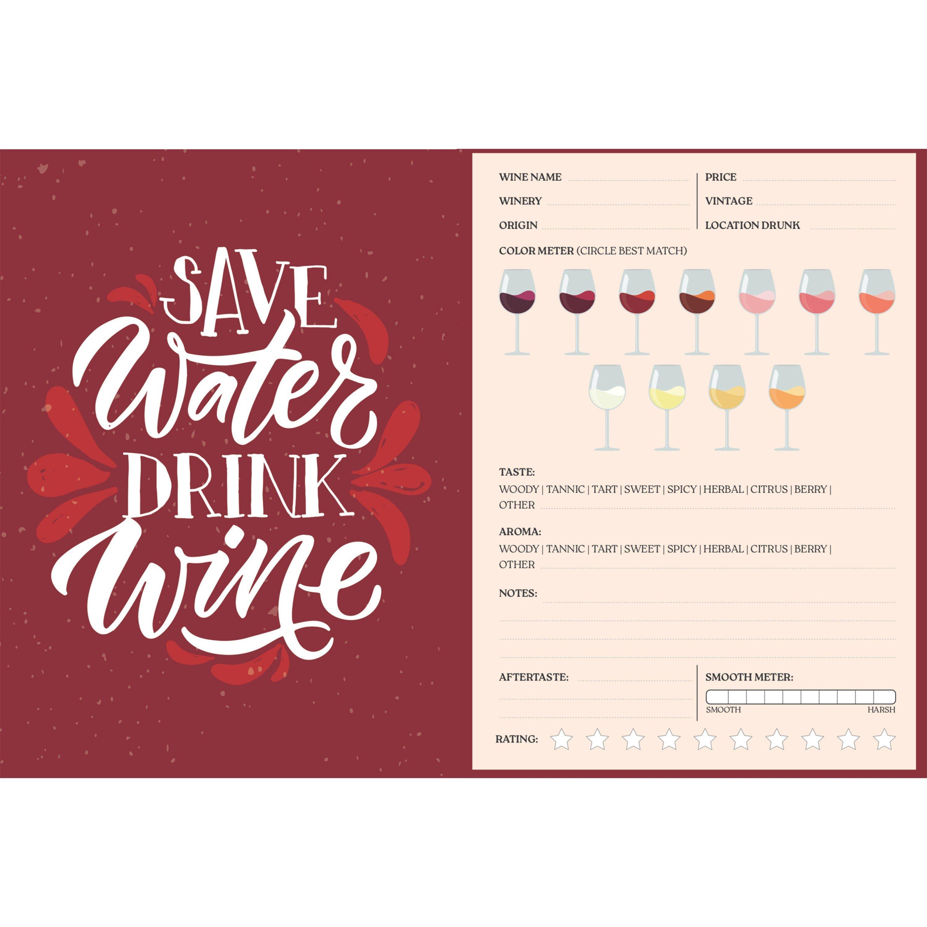Multi - Boxer Gifts - Be Fine and Drink Wine Gift Book: Wine Journal - 4