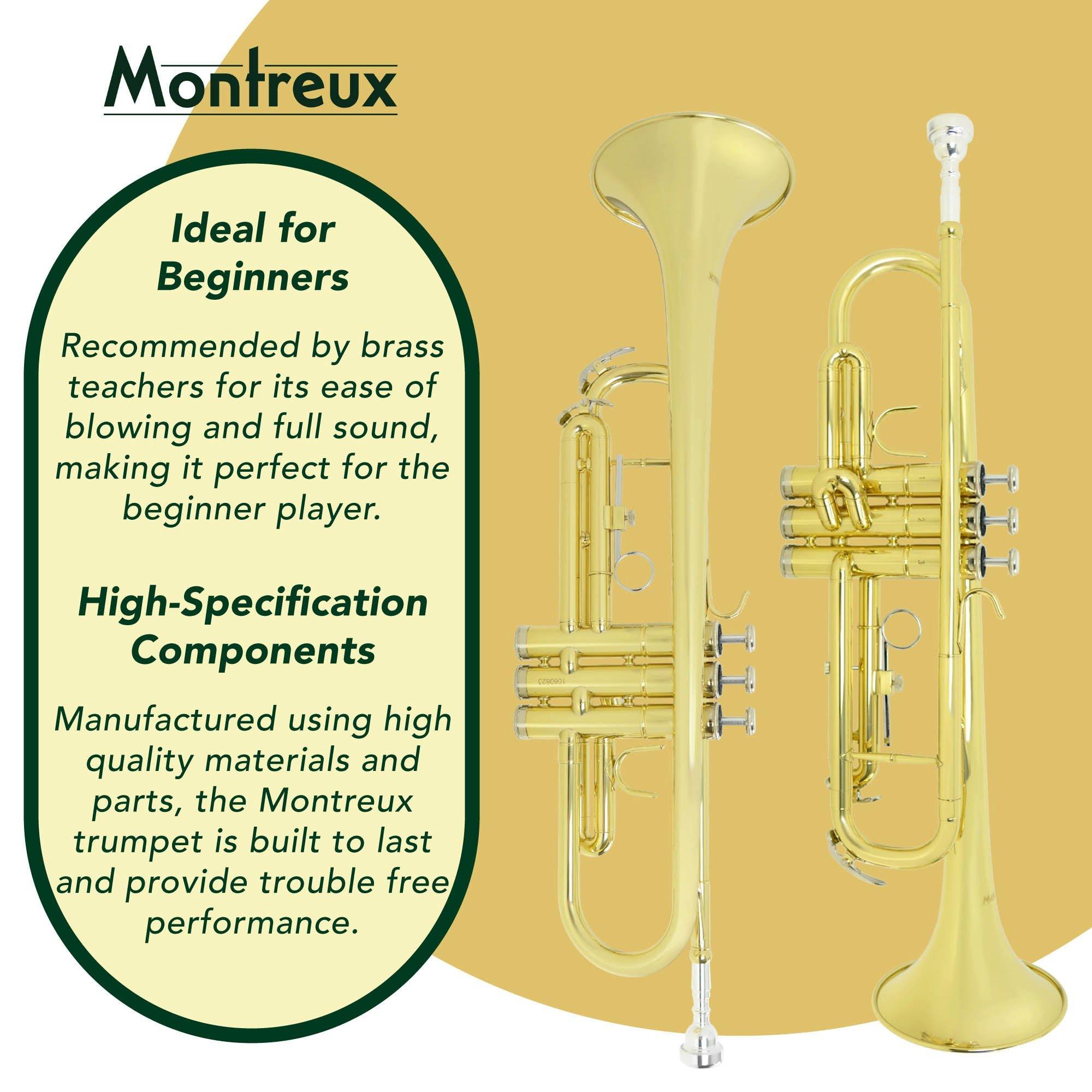 Yellow-Brass - Montreux - Student Bb Trumpet - 3