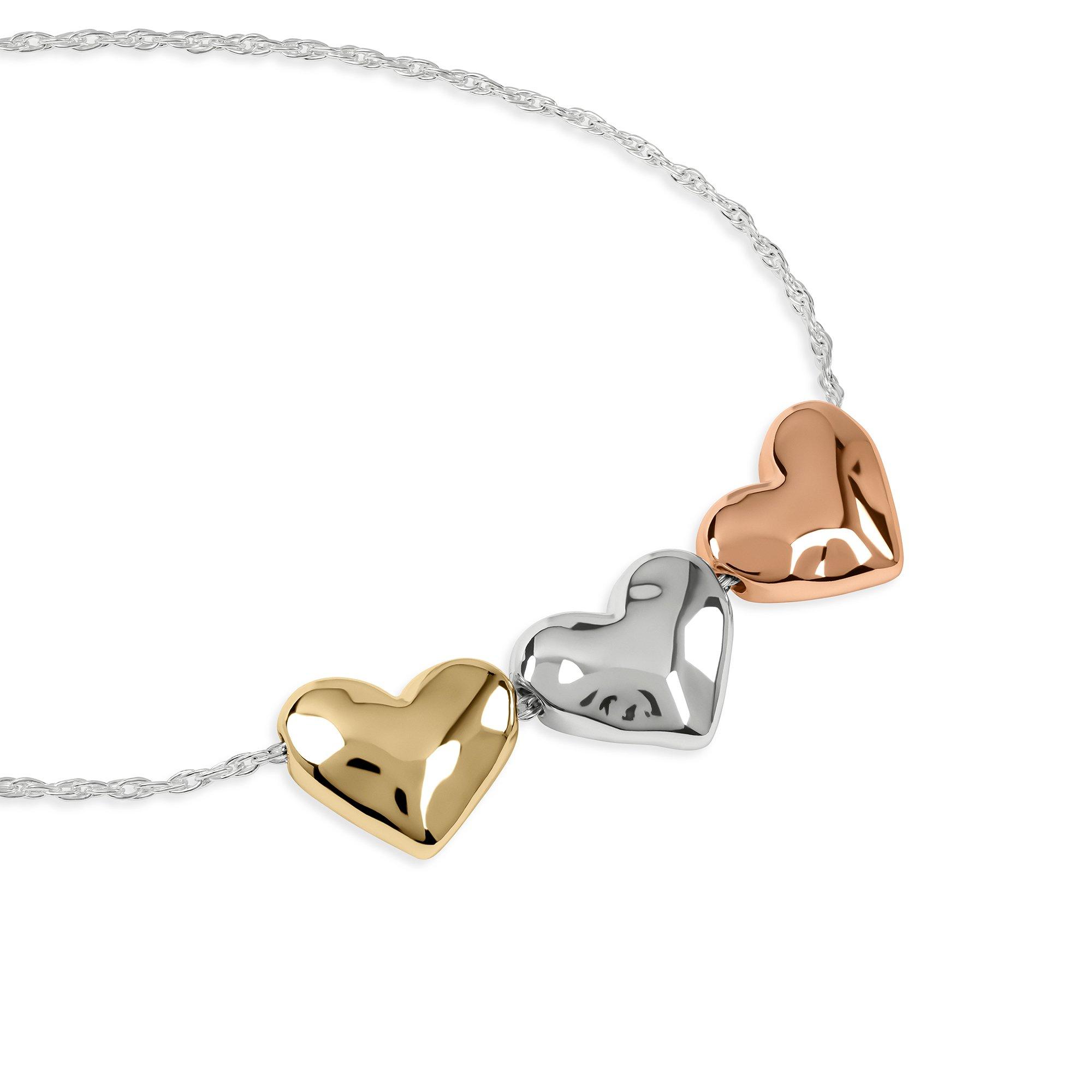 Gold - Radley - Radley Triple Plated Heart Necklace - 2