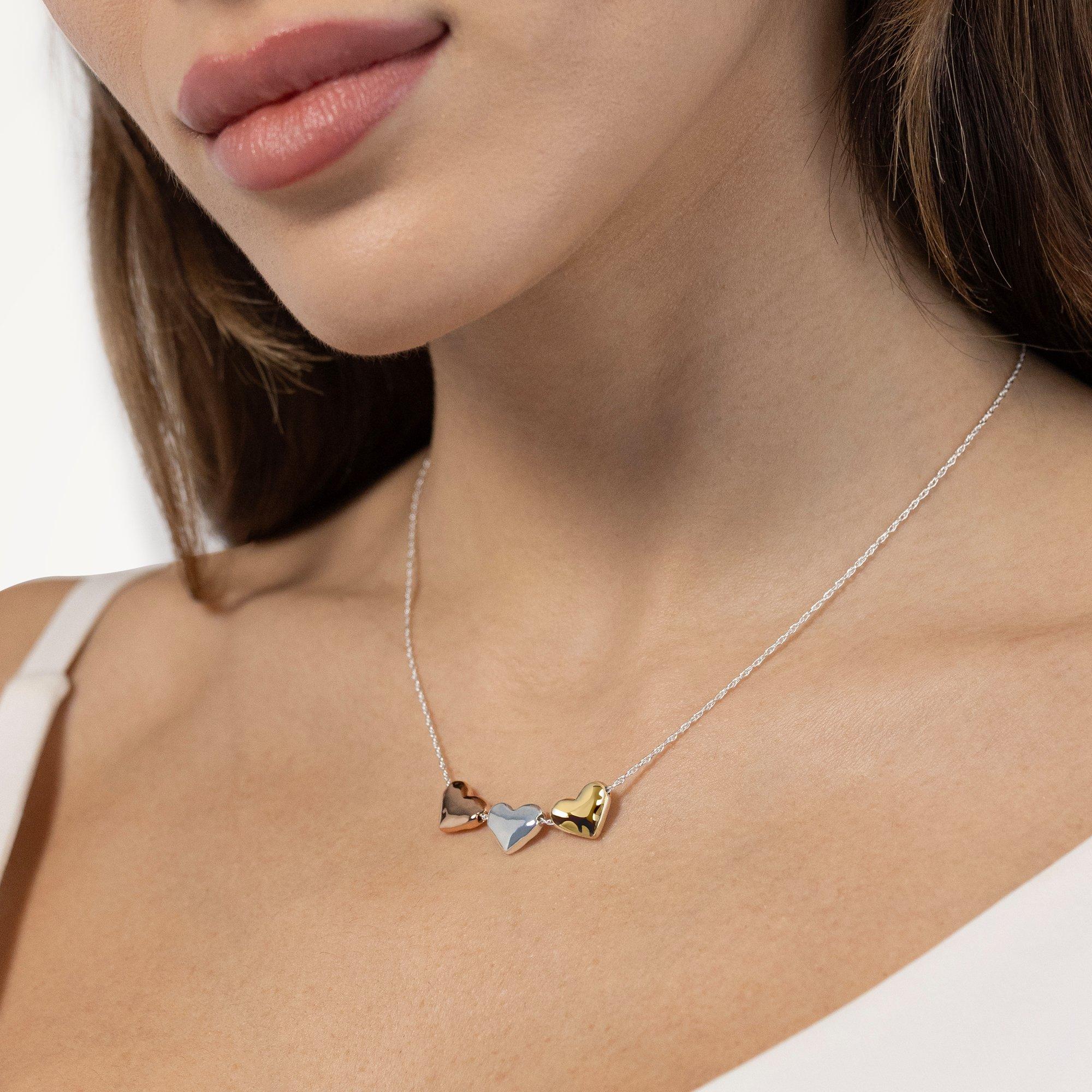 Gold - Radley - Radley Triple Plated Heart Necklace - 3