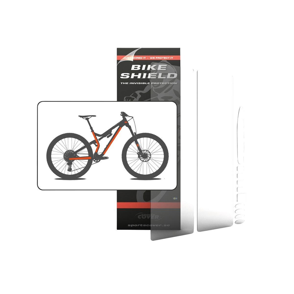 Clear - Bike Shield - Full Oversize Kit - 1