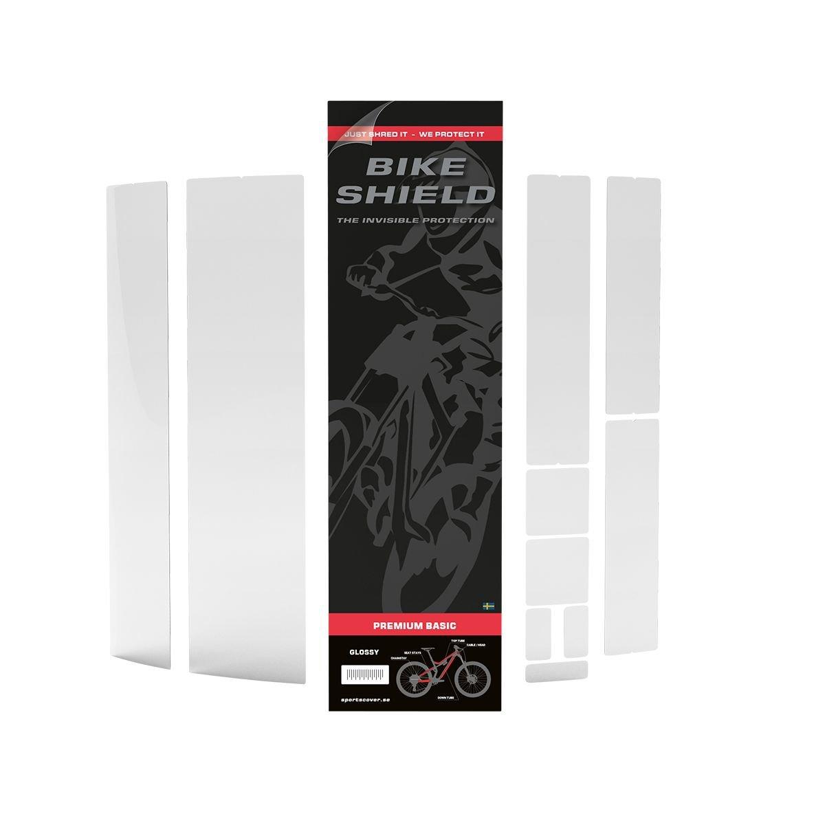 Clear - Bike Shield - Premium Basic Kit - 1