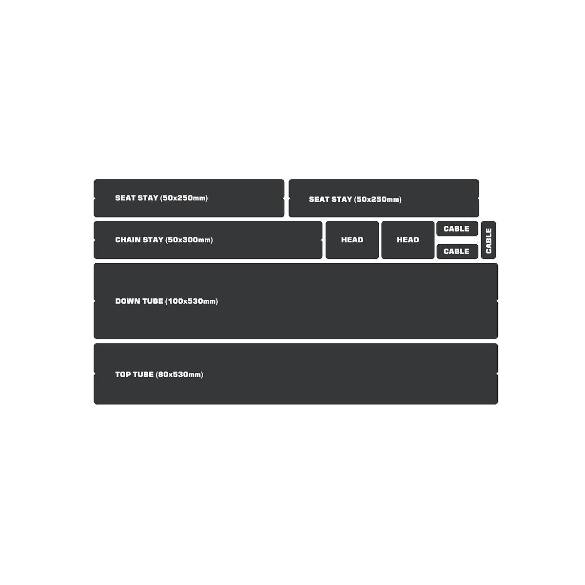 Clear - Bike Shield - Premium Basic Kit - 3