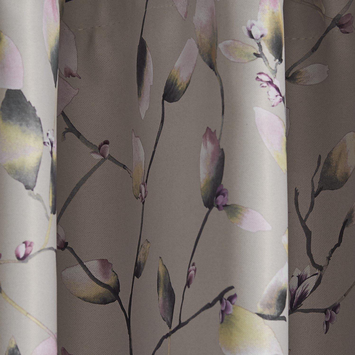 Multi - Alan Symonds - Blossom Bud Blackout Ring Top Curtains - 4