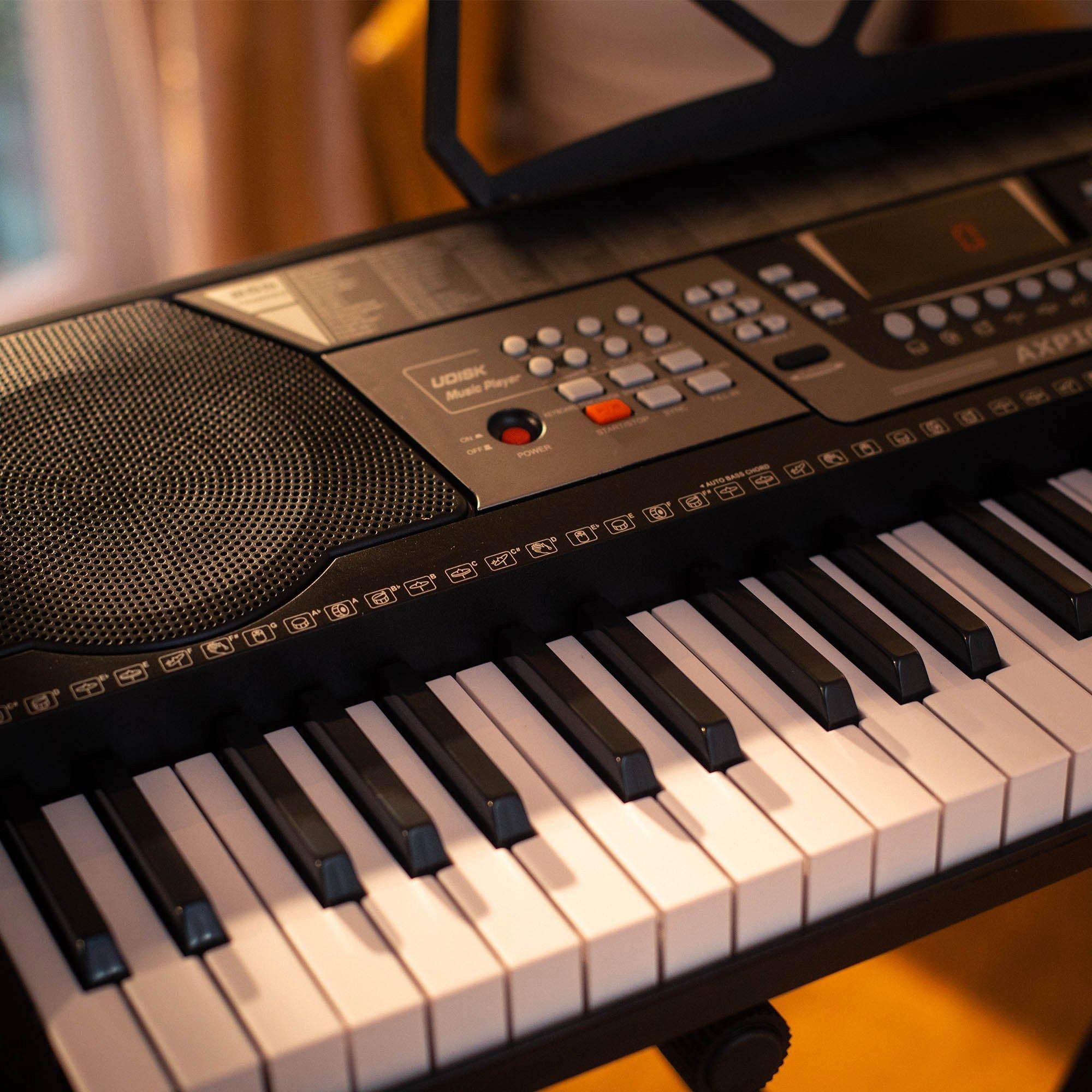 Black - Axus - AXP10 Portable Keyboard - 5