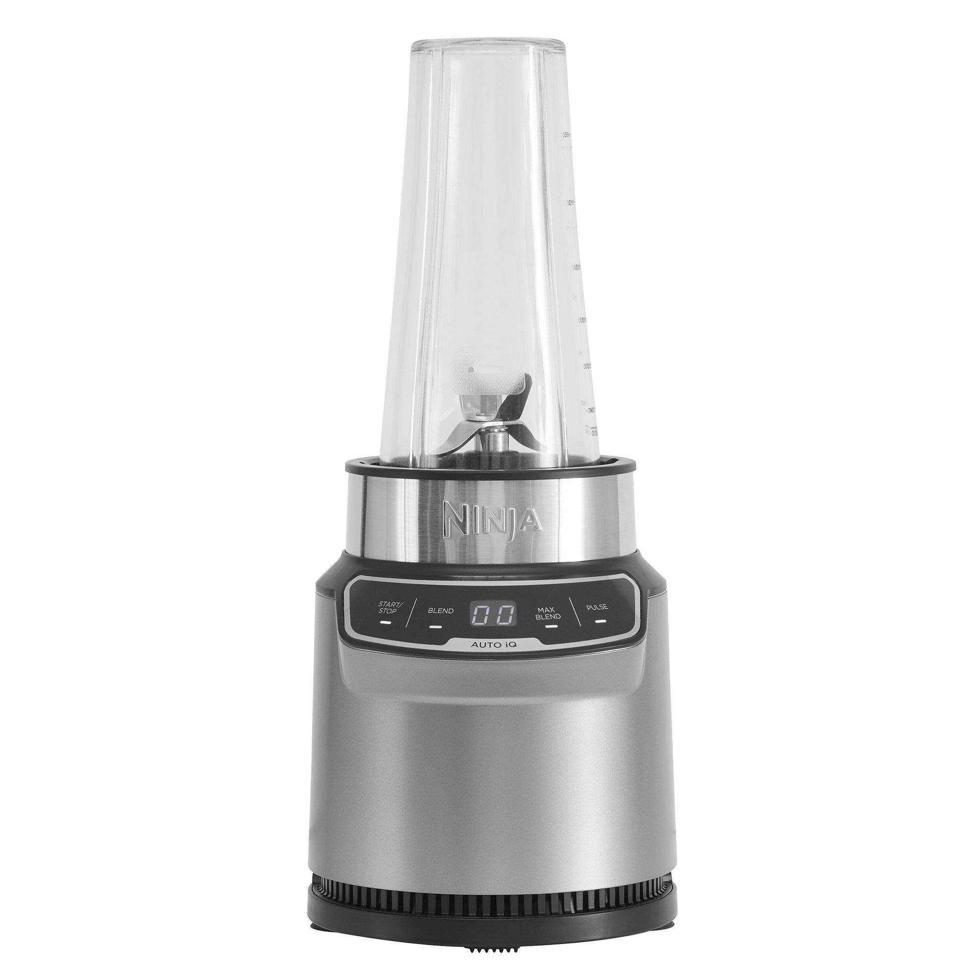 Black - Ninja - Ninja Blender with Auto-iQ BN500UK Black/ Silver - 1