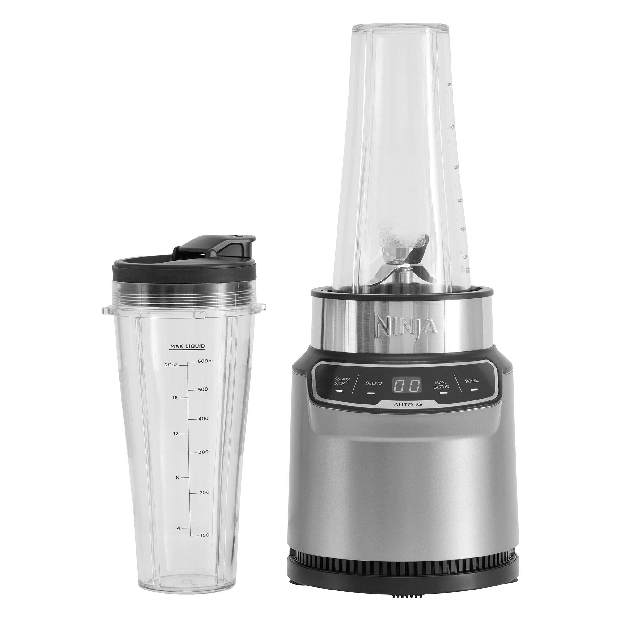 Black - Ninja - Ninja Blender with Auto-iQ BN500UK Black/ Silver - 3
