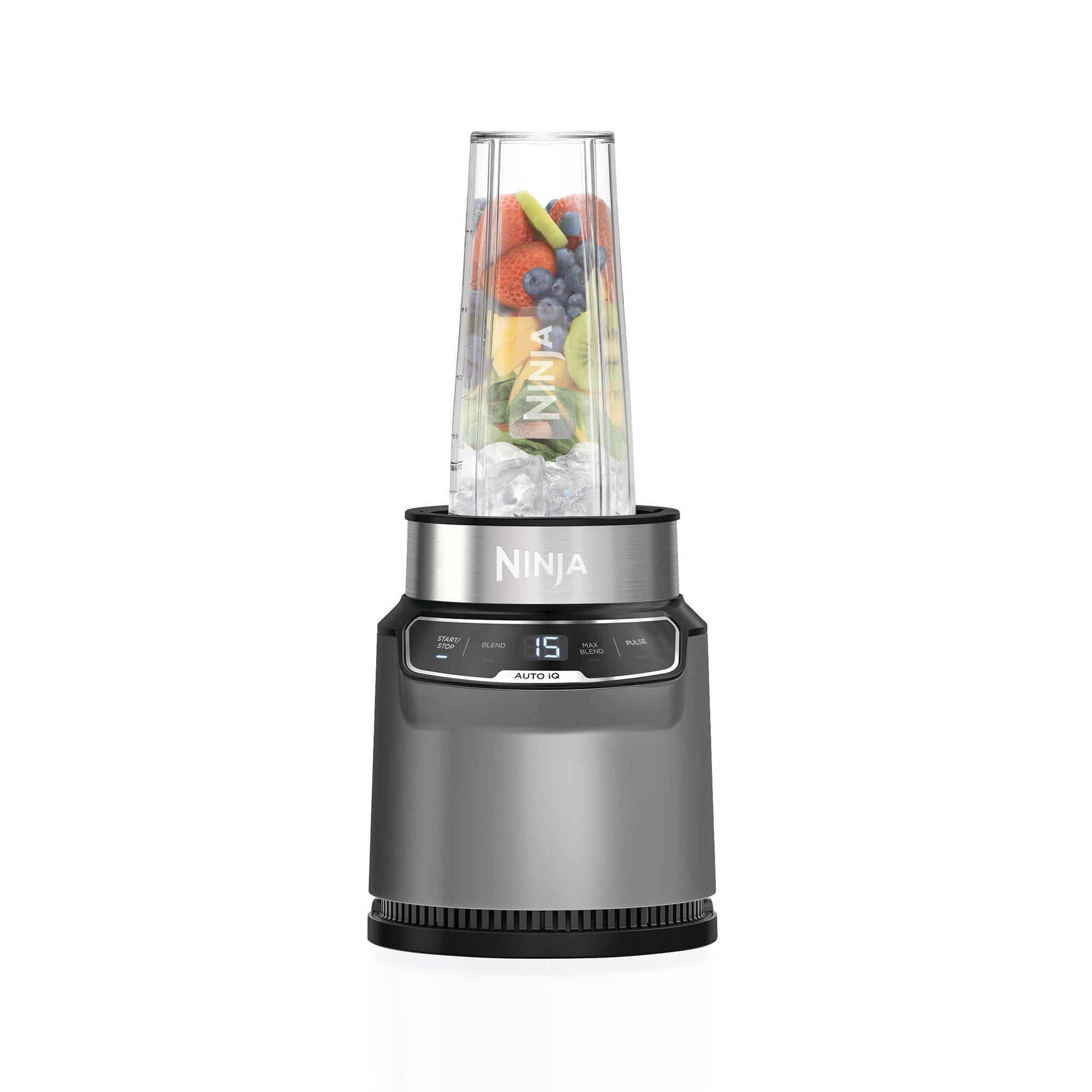 Black - Ninja - Ninja Blender with Auto-iQ BN500UK Black/ Silver - 4