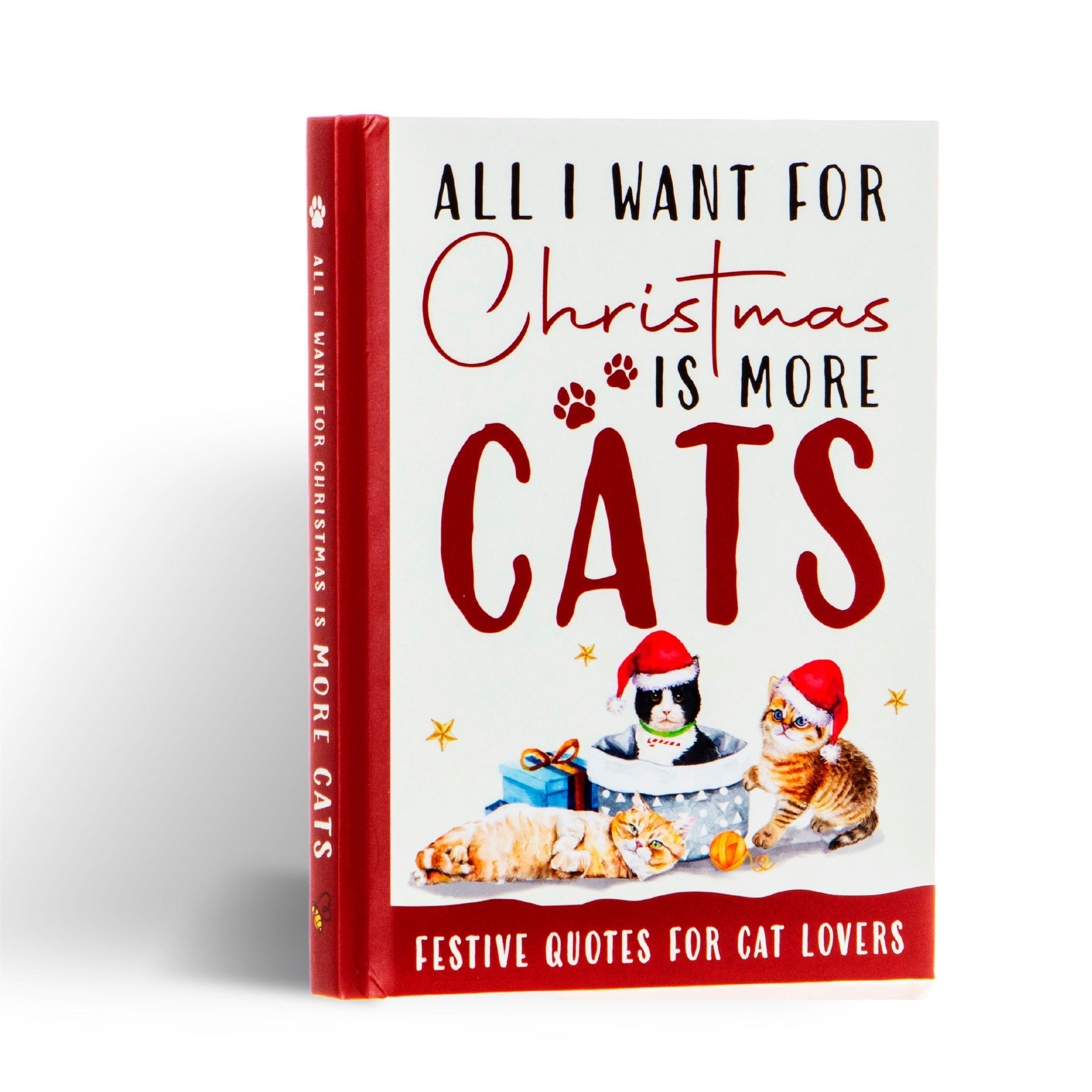 Multi - Boxer Gifts - All I Want For Christmas Is More Cats Book - 1