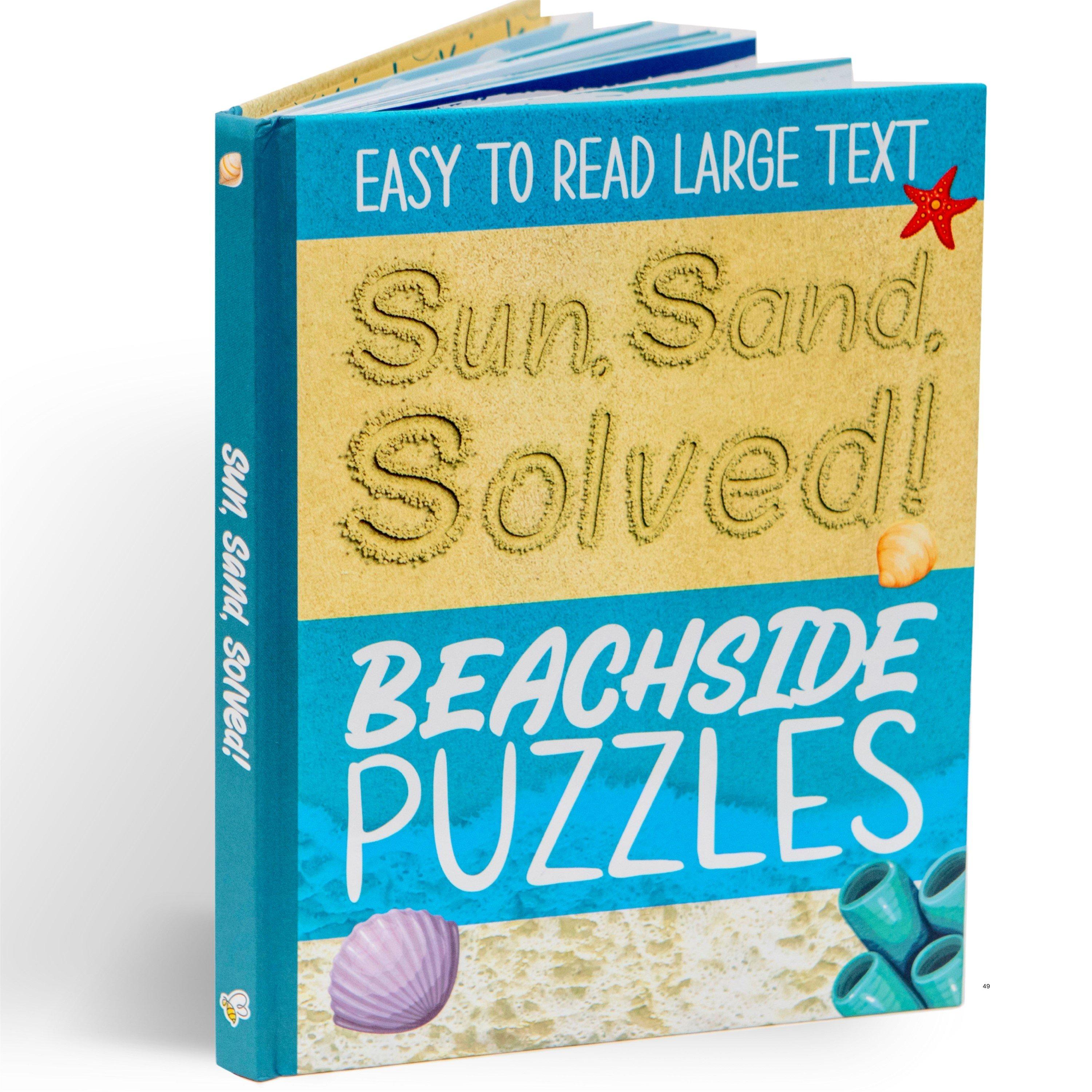 Multi - Boxer Gifts - Sun Sand Solved - The Beachside Puzzle Book - 1