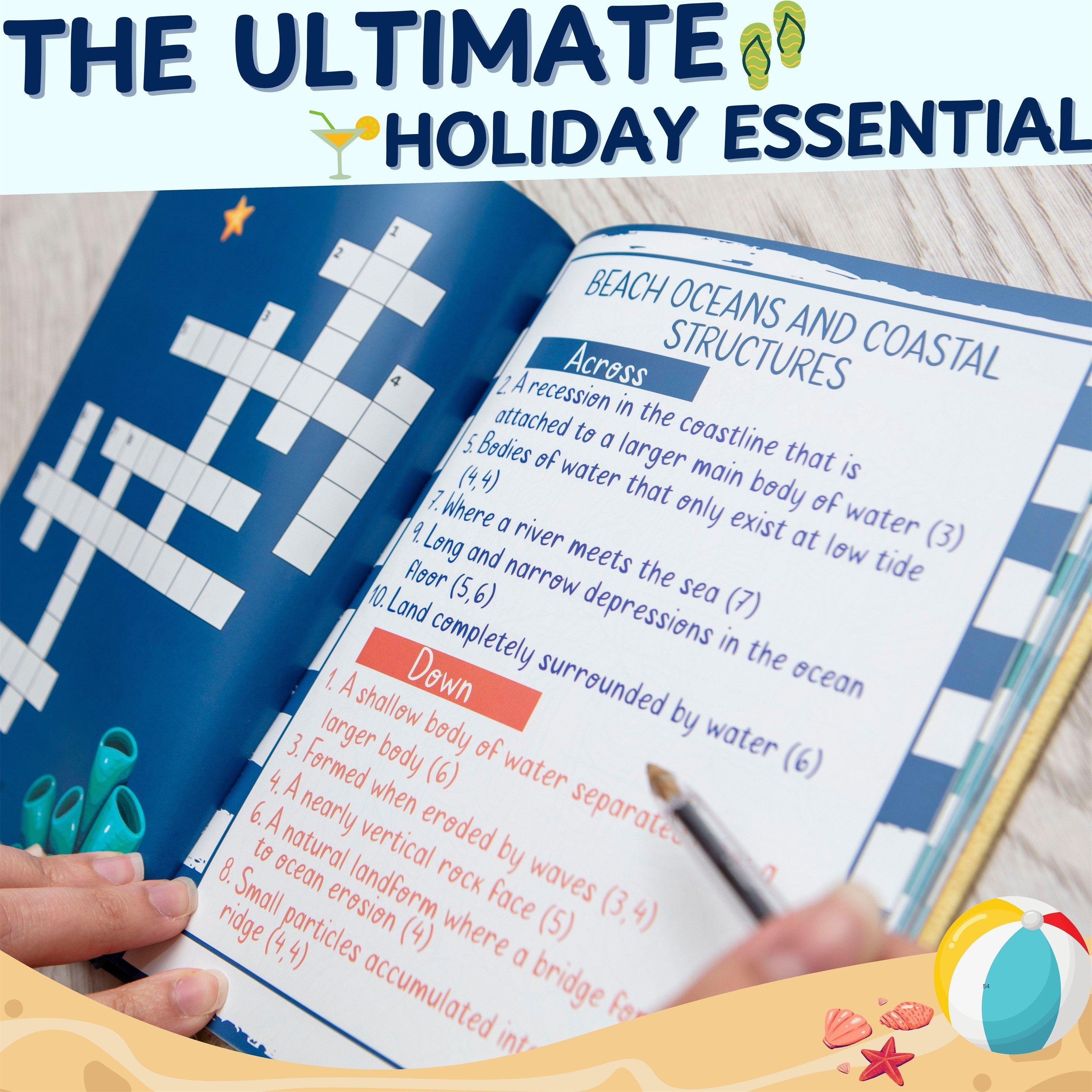 Multi - Boxer Gifts - Sun Sand Solved - The Beachside Puzzle Book - 3