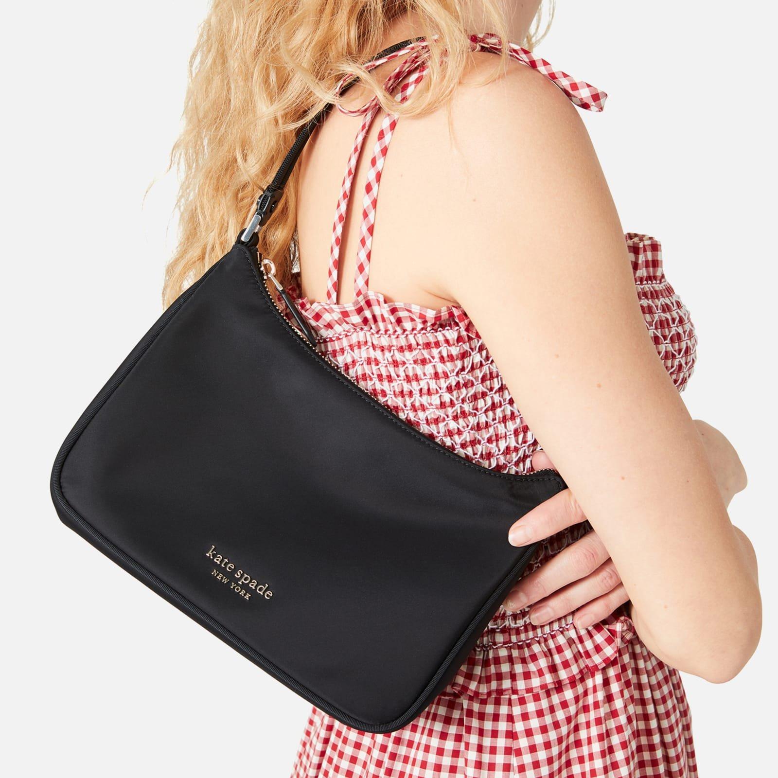 Black - Kate Spade - The Little Better Sam Nylon Shoulder Bag - 4