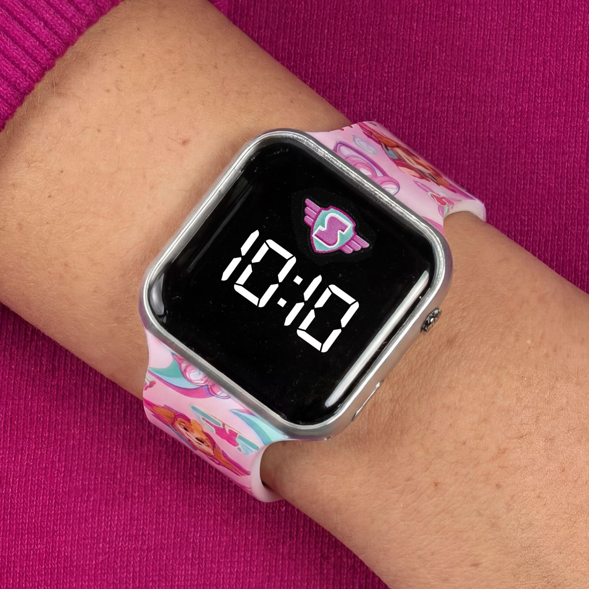 Pink - Paw Patrol - Paw Patrol Skye LED Silicone Watch - 2