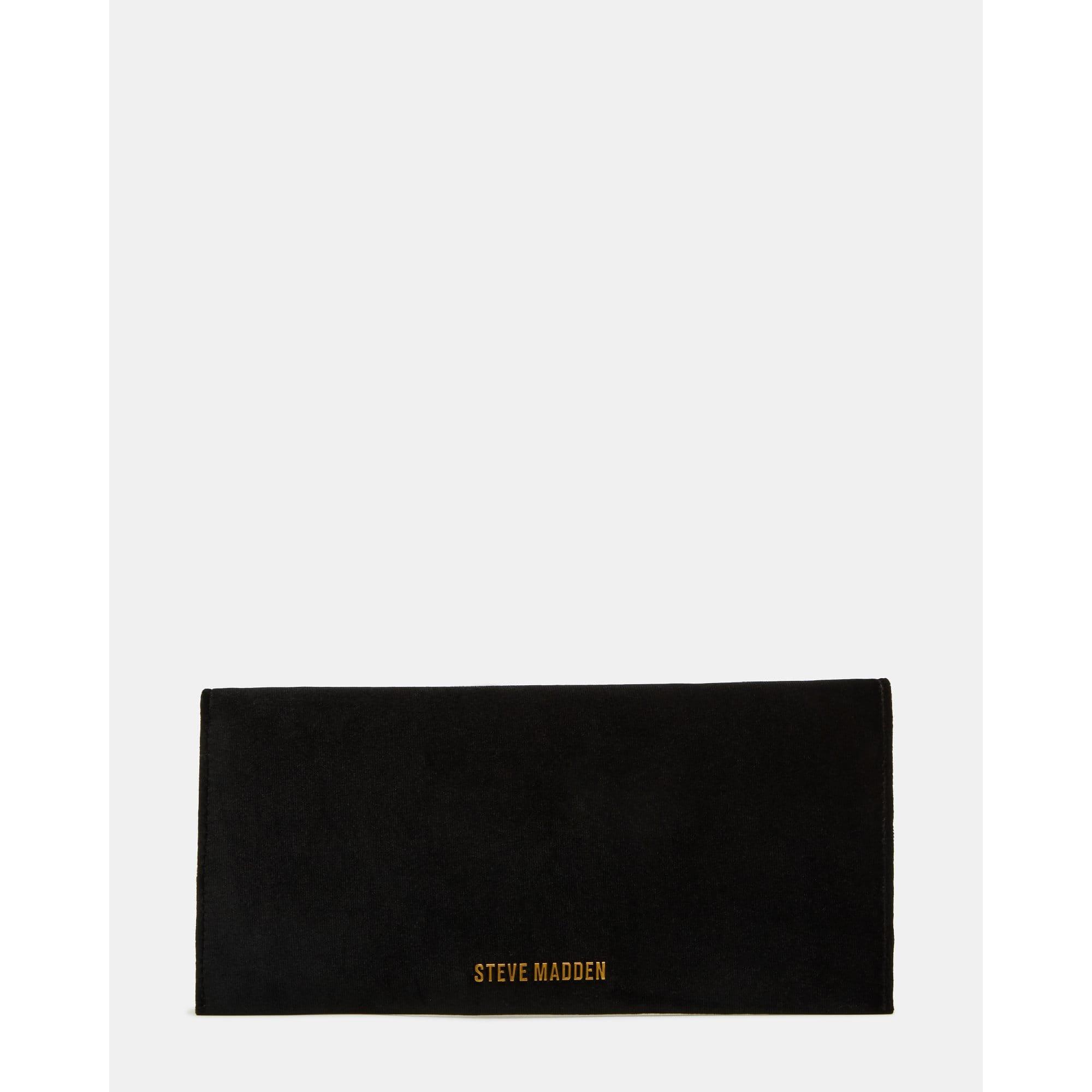 Black - Steve Madden - Bsmoothv Clutch Bag - 4