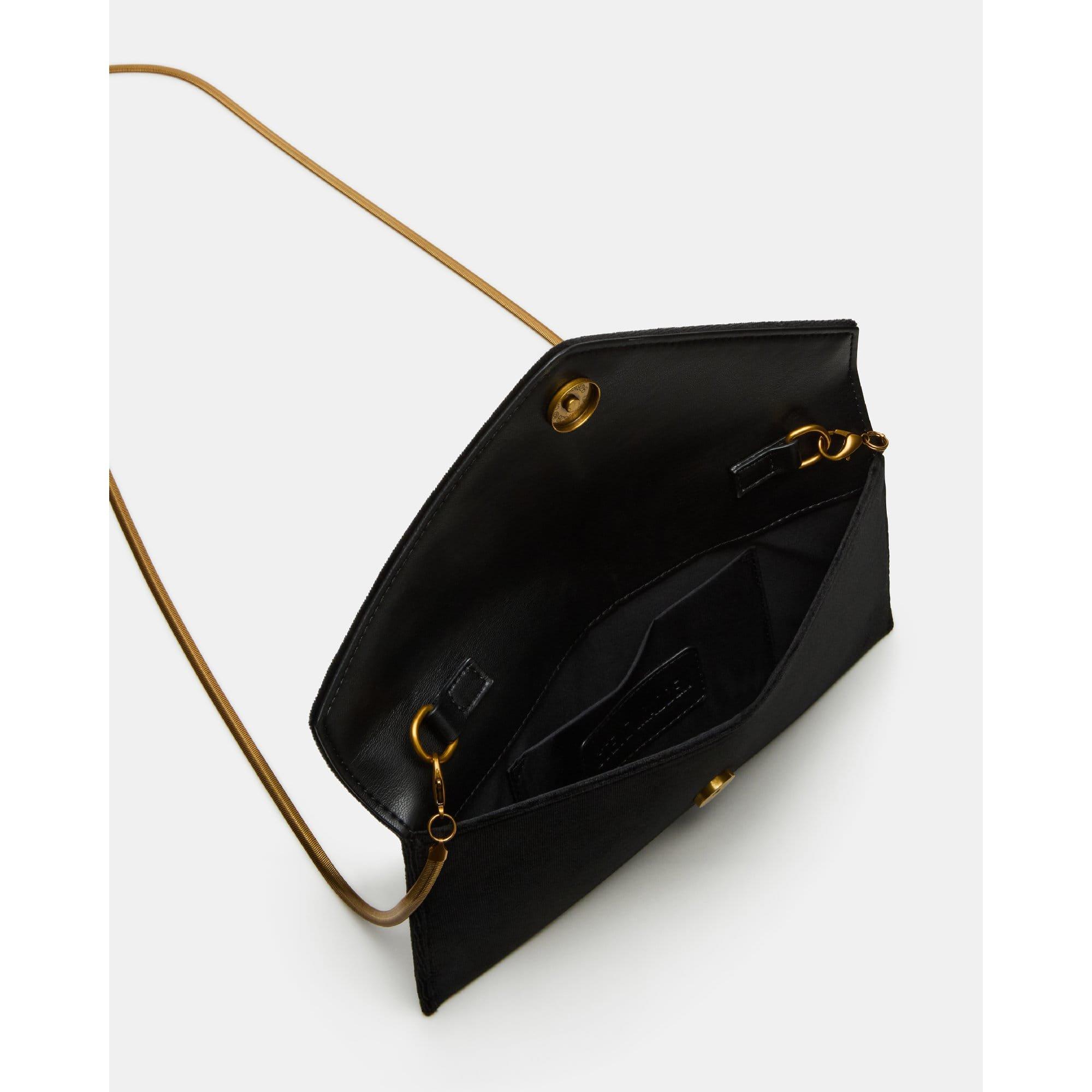 Black - Steve Madden - Bsmoothv Clutch Bag - 7