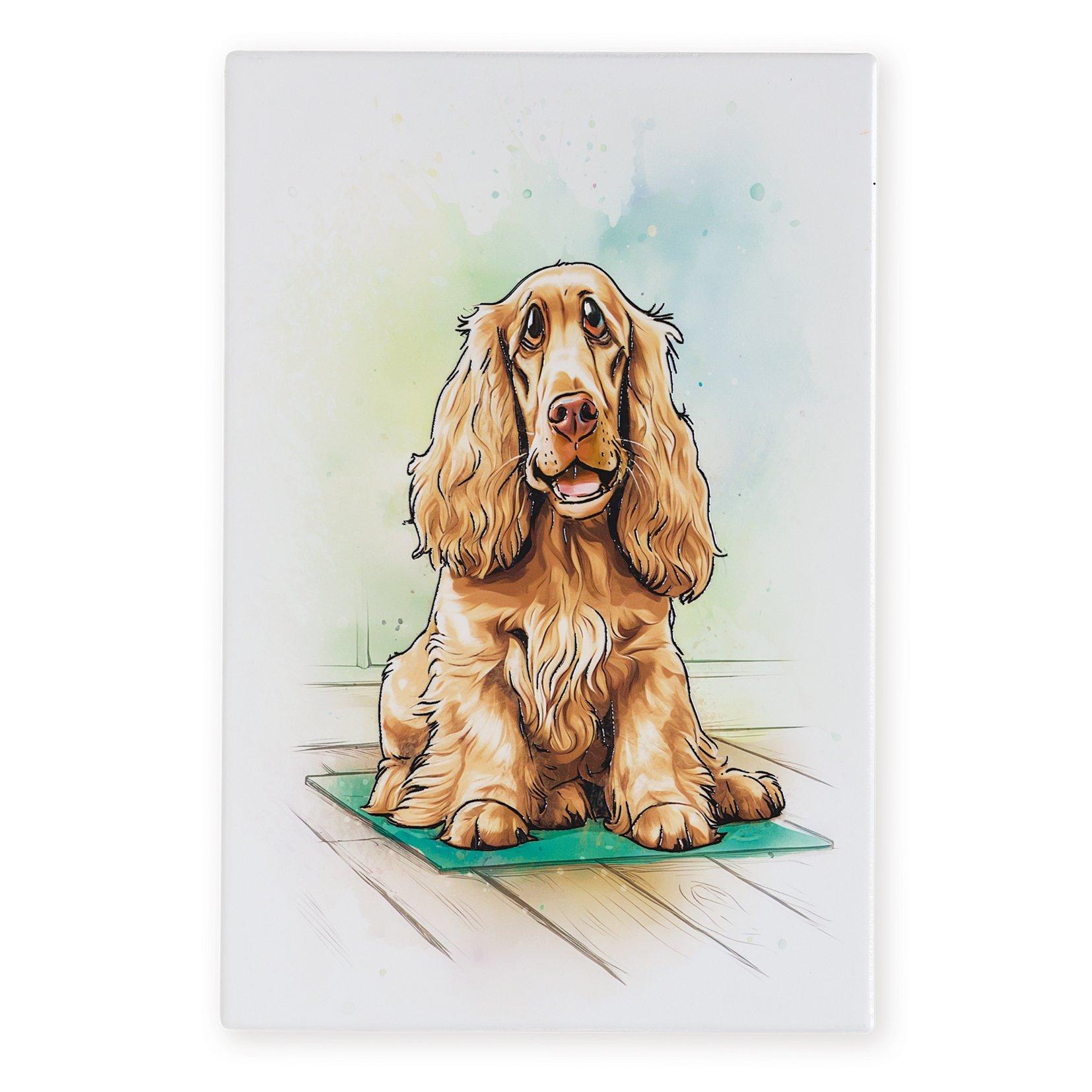 As Pictured - Art of Arora - 2852 - Cocker Spaniel Tile