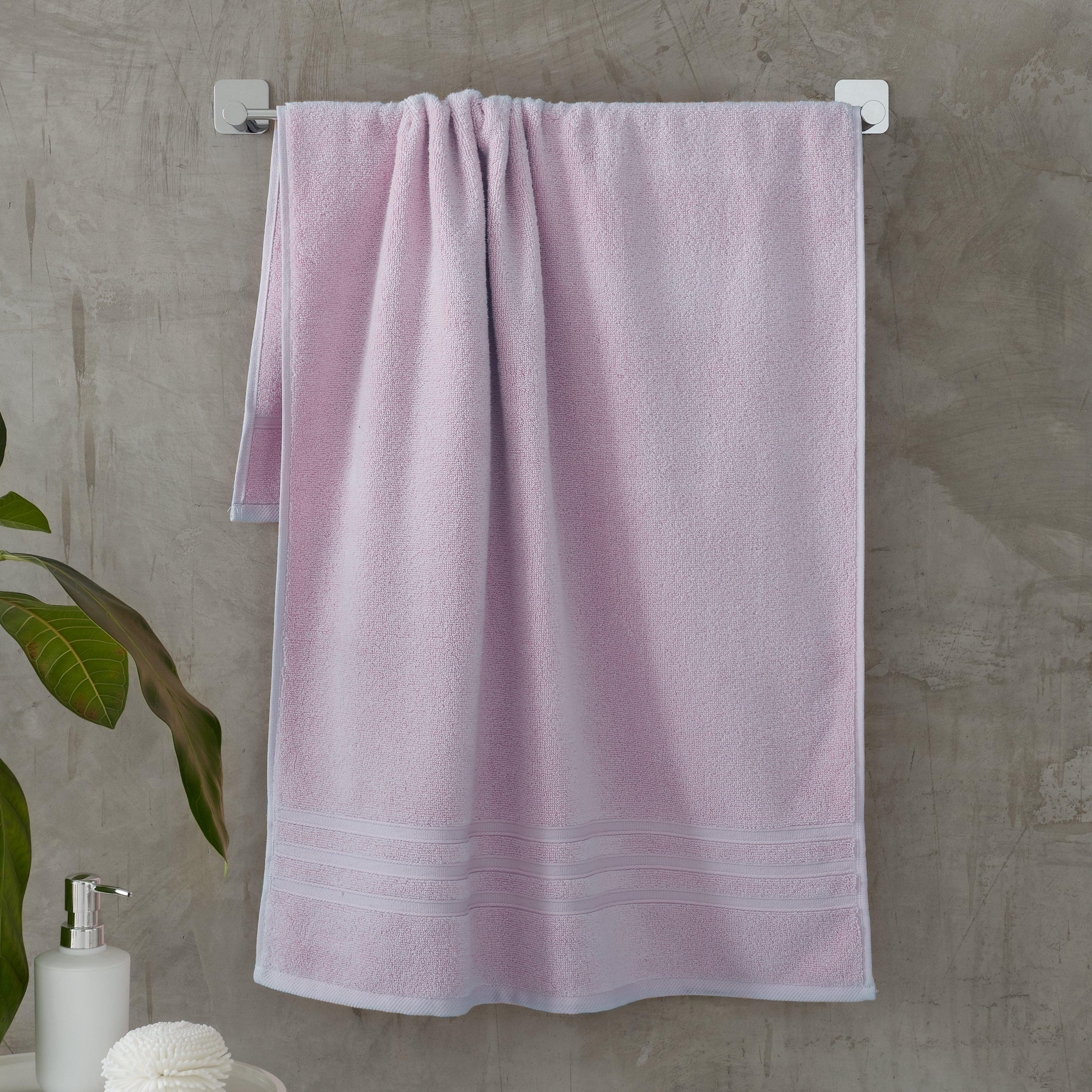 Catherine Lansfield Zero Twist Cotton Bath Sheet Pair