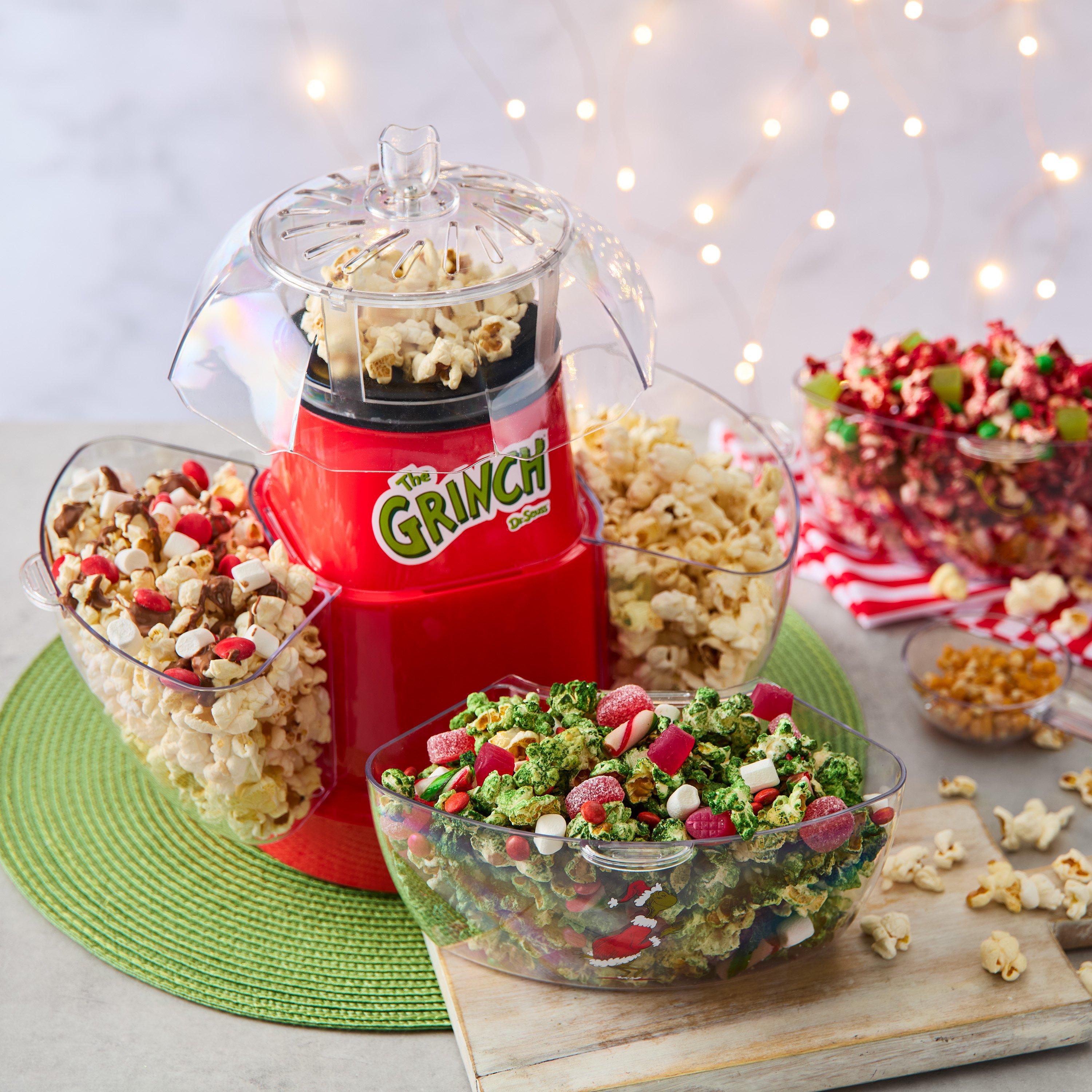 Red - The Grinch - 4 BOWL POPCORN MAKER - 3