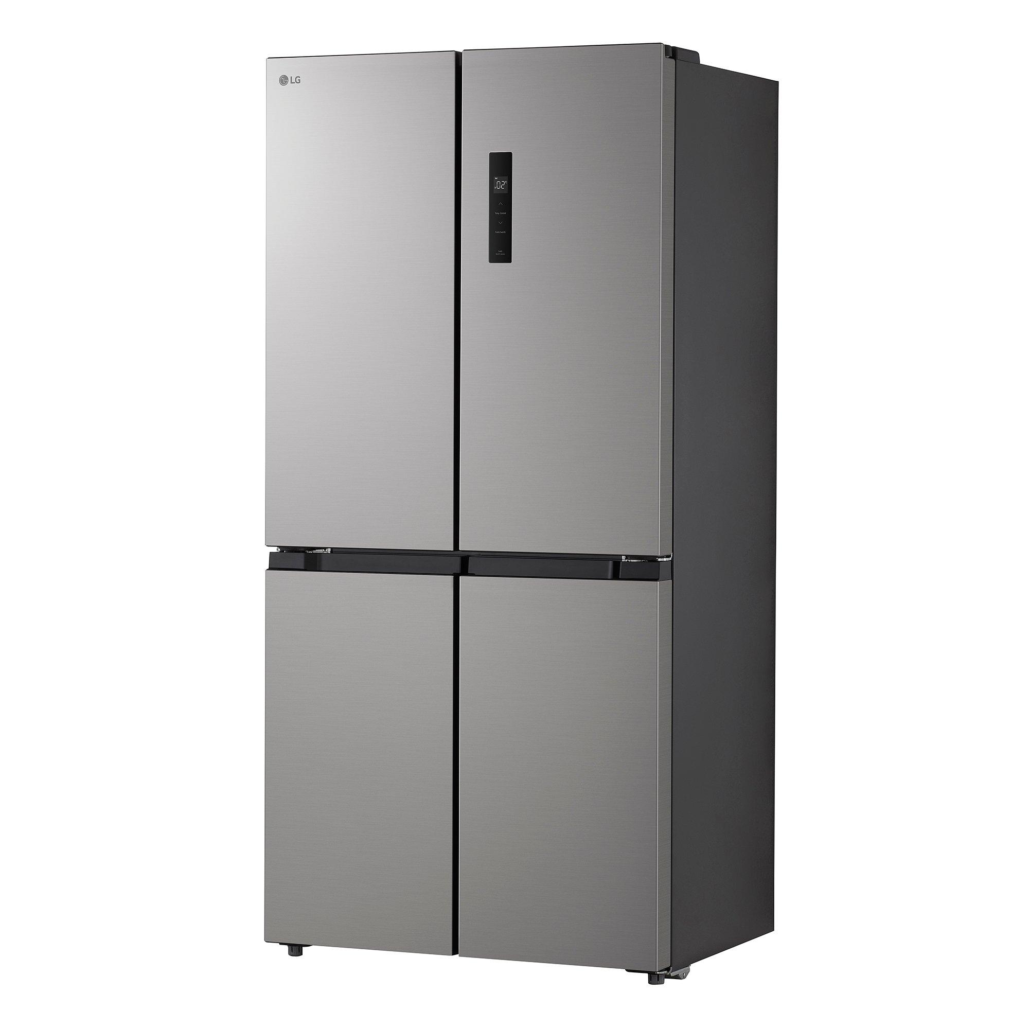 Silver - LG - GMM41MSBEM Fridge Freezer - Silver - E Rated - 3