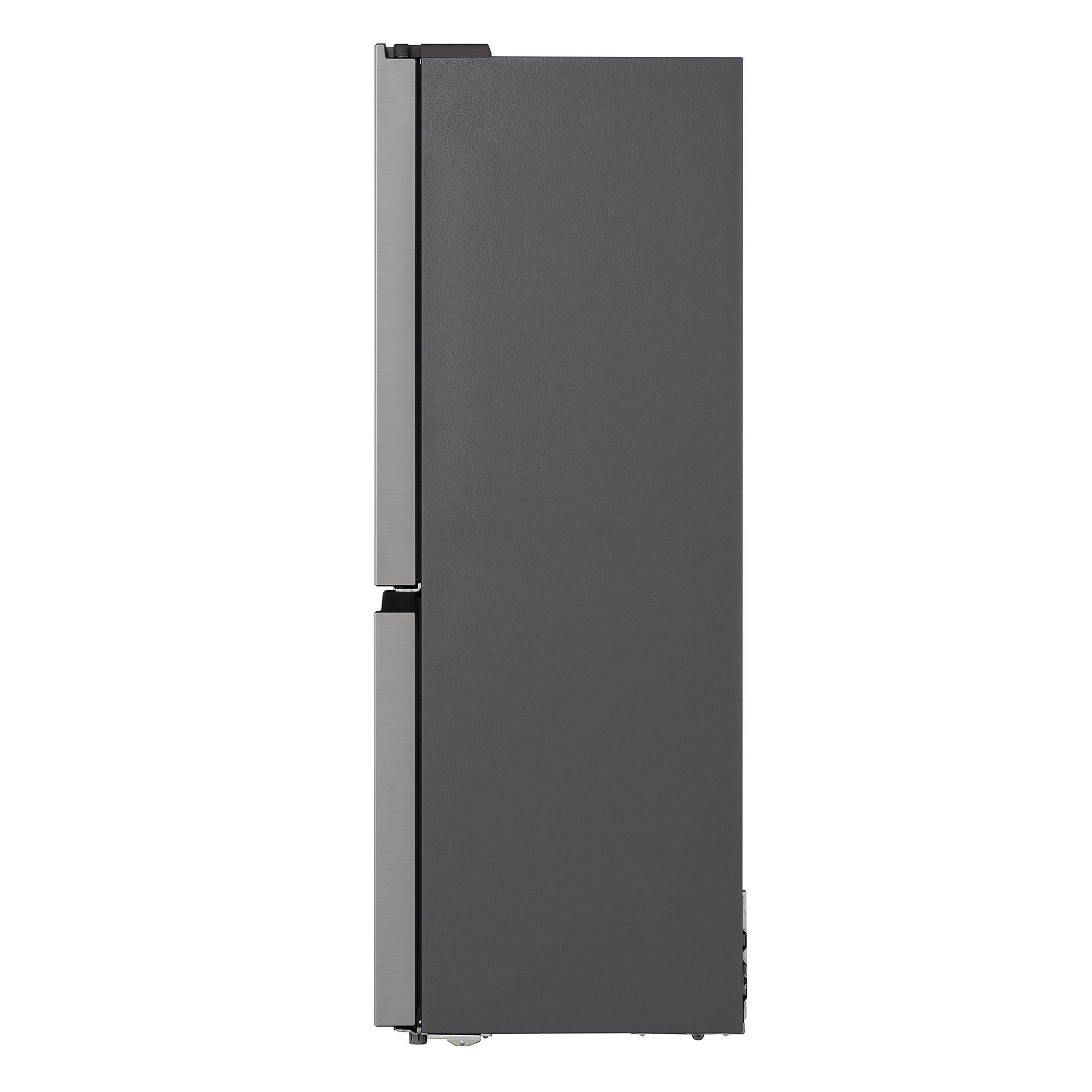 Silver - LG - GMM41MSBEM Fridge Freezer - Silver - E Rated - 4