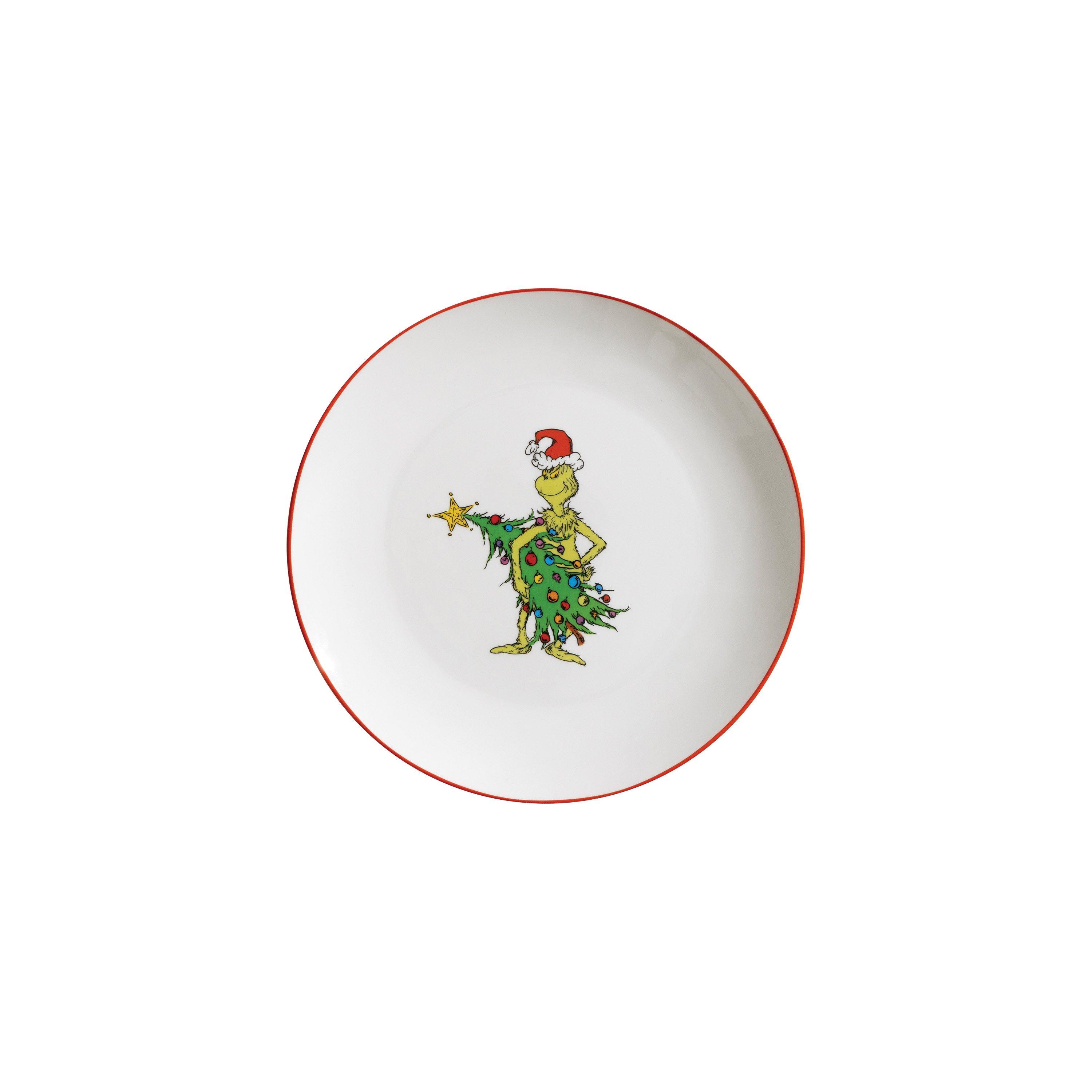White - The Grinch - 12Pcs Set Grinch Stealing Xmas Trees - 4