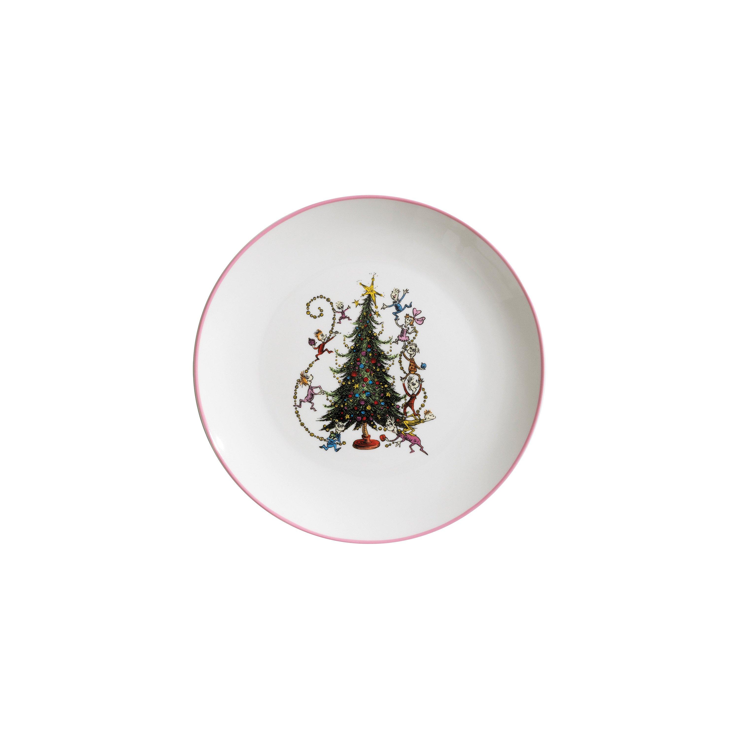 White - The Grinch - 12 PIECE DINNER SET CINDY AND THE WHO'S - 4