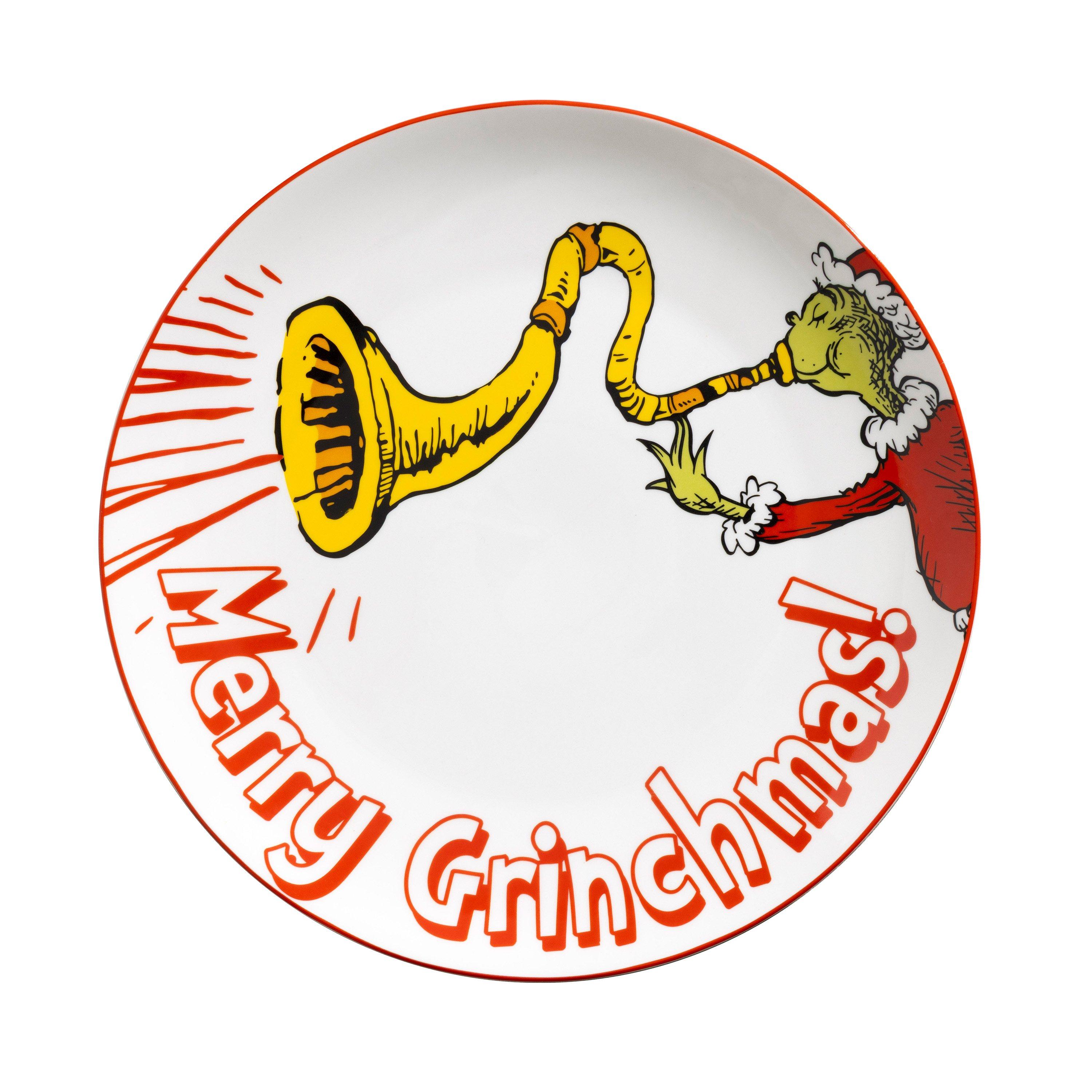 White - The Grinch - 12 PIECE DINNER SET MERRY GRINCHMAS - 3