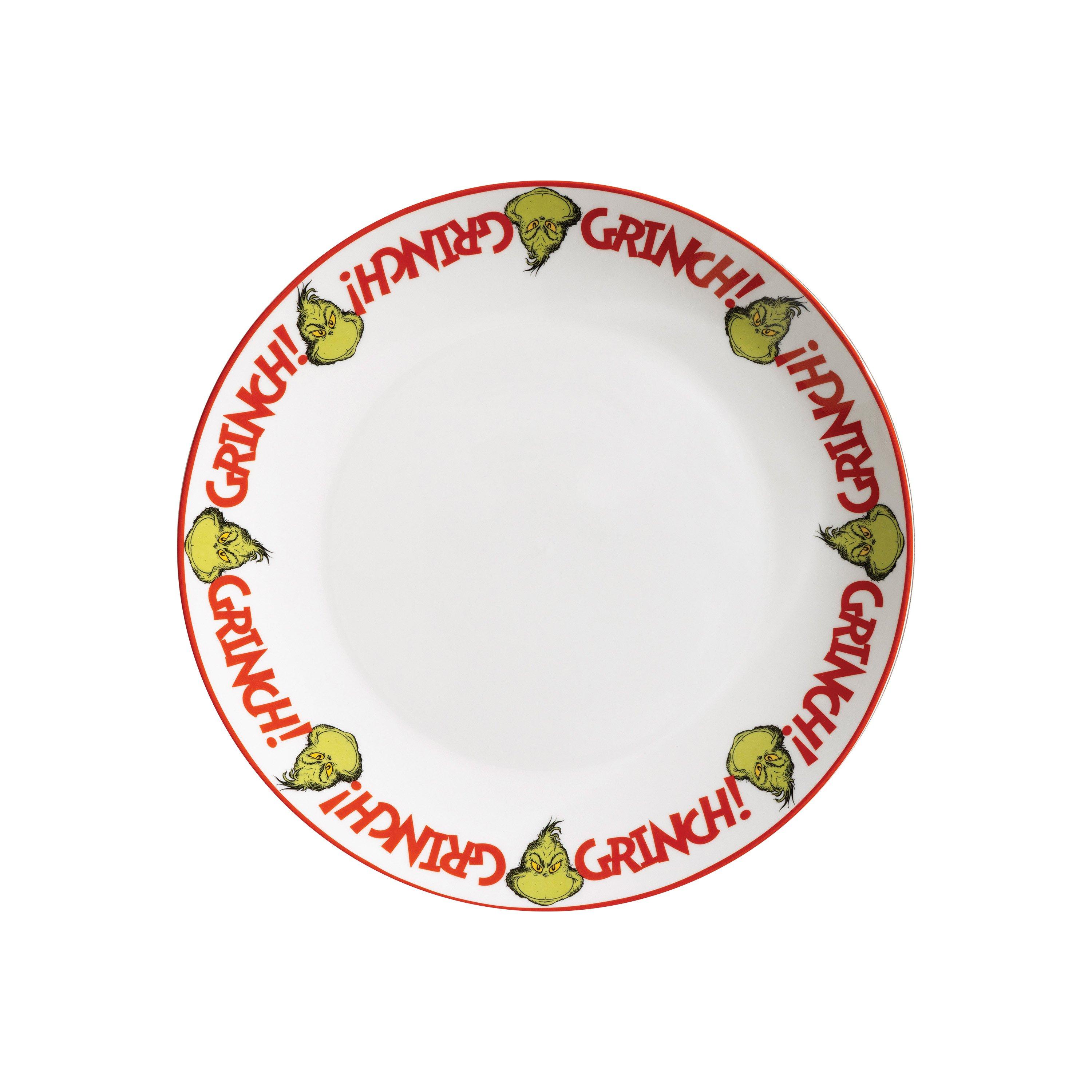 White - The Grinch - 12Pcs Grinch Grinch Grinch Dinner Set - 3