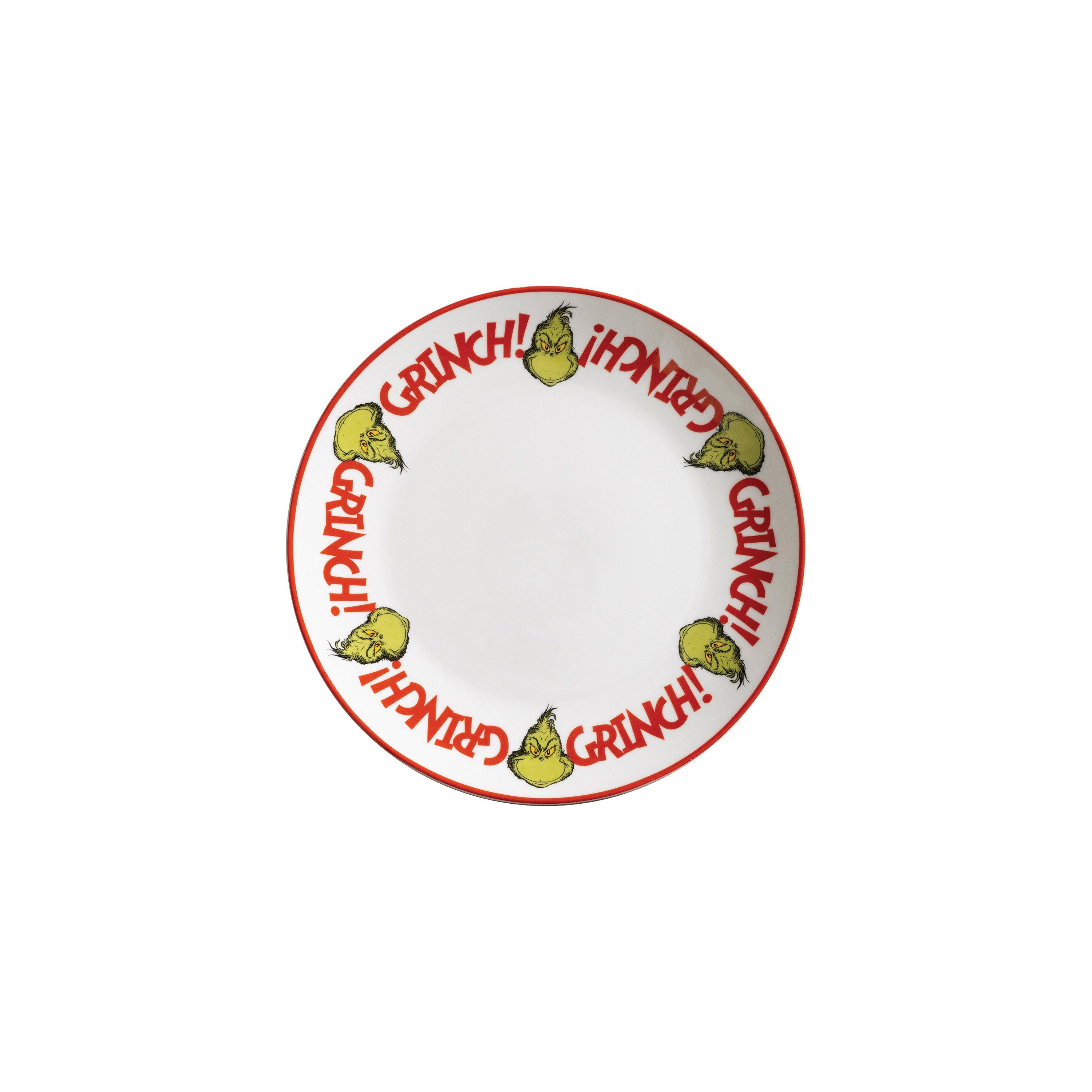 White - The Grinch - 12Pcs Grinch Grinch Grinch Dinner Set - 4