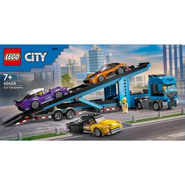 LEGO GAME LEGO 60408 Car Transporter Truck with Sports Cars