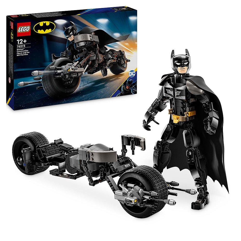 Merchandise - LEGO - DC 76273 Batman Construction Figure Bat-Pod Bike - 1